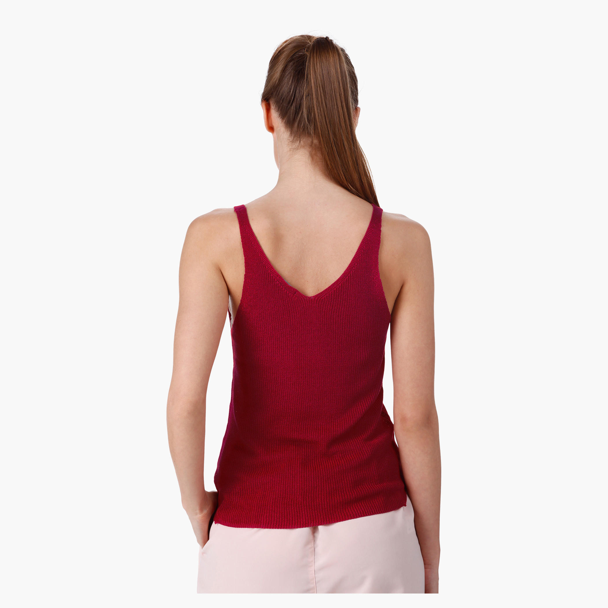 Sleeveless Crop Tank Top in Regular Fit-women-clothing-tshirts-image-2