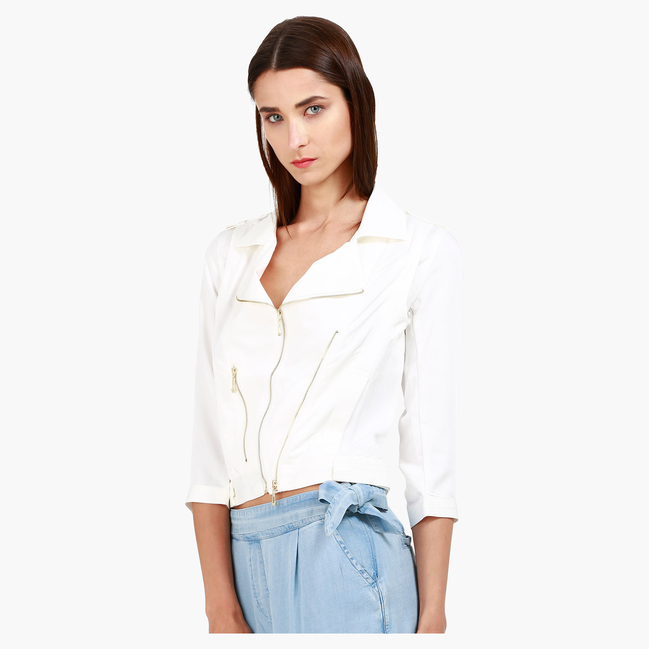 Cropped Jacket in Regular Fit-women-winterwear-coatsandjackets-jackets-image-3