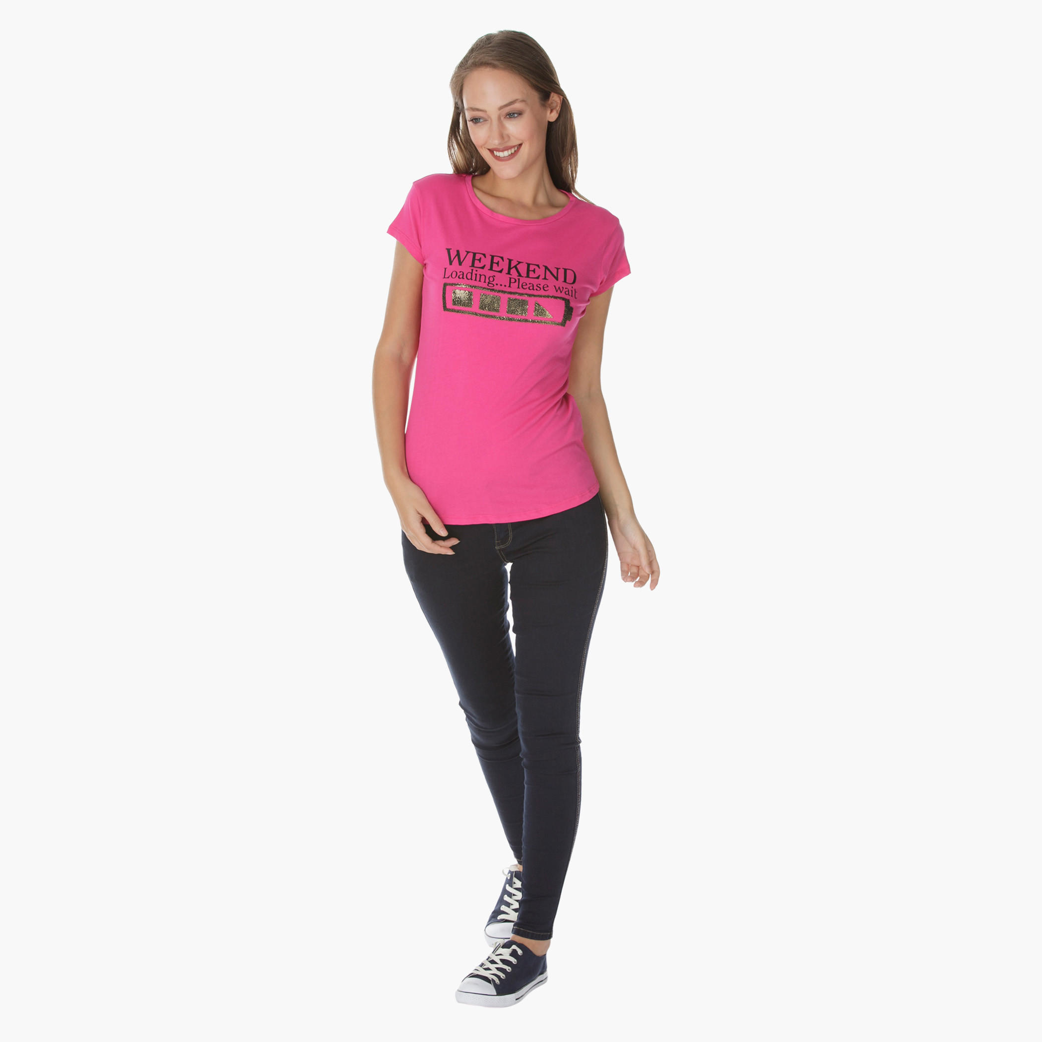 Basic Printed T-shirt-women-clothing-tshirts-image-1