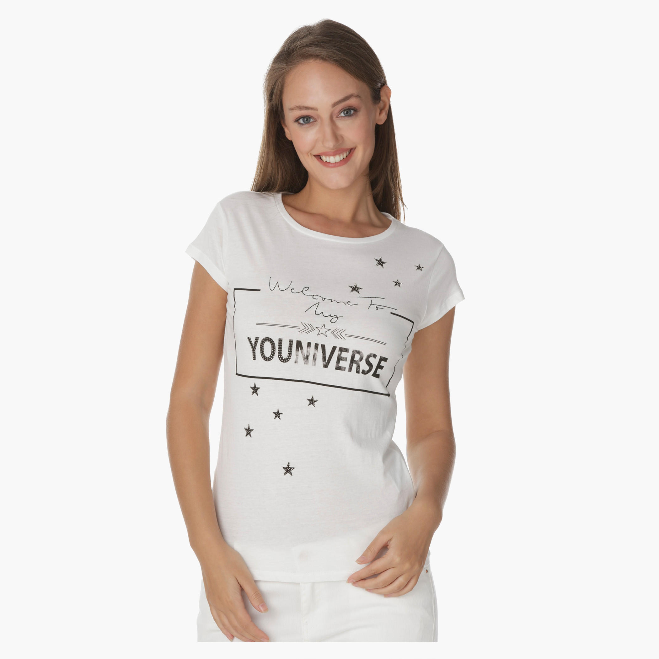 Basic Printed T-shirt-women-clothing-tshirts-image-1