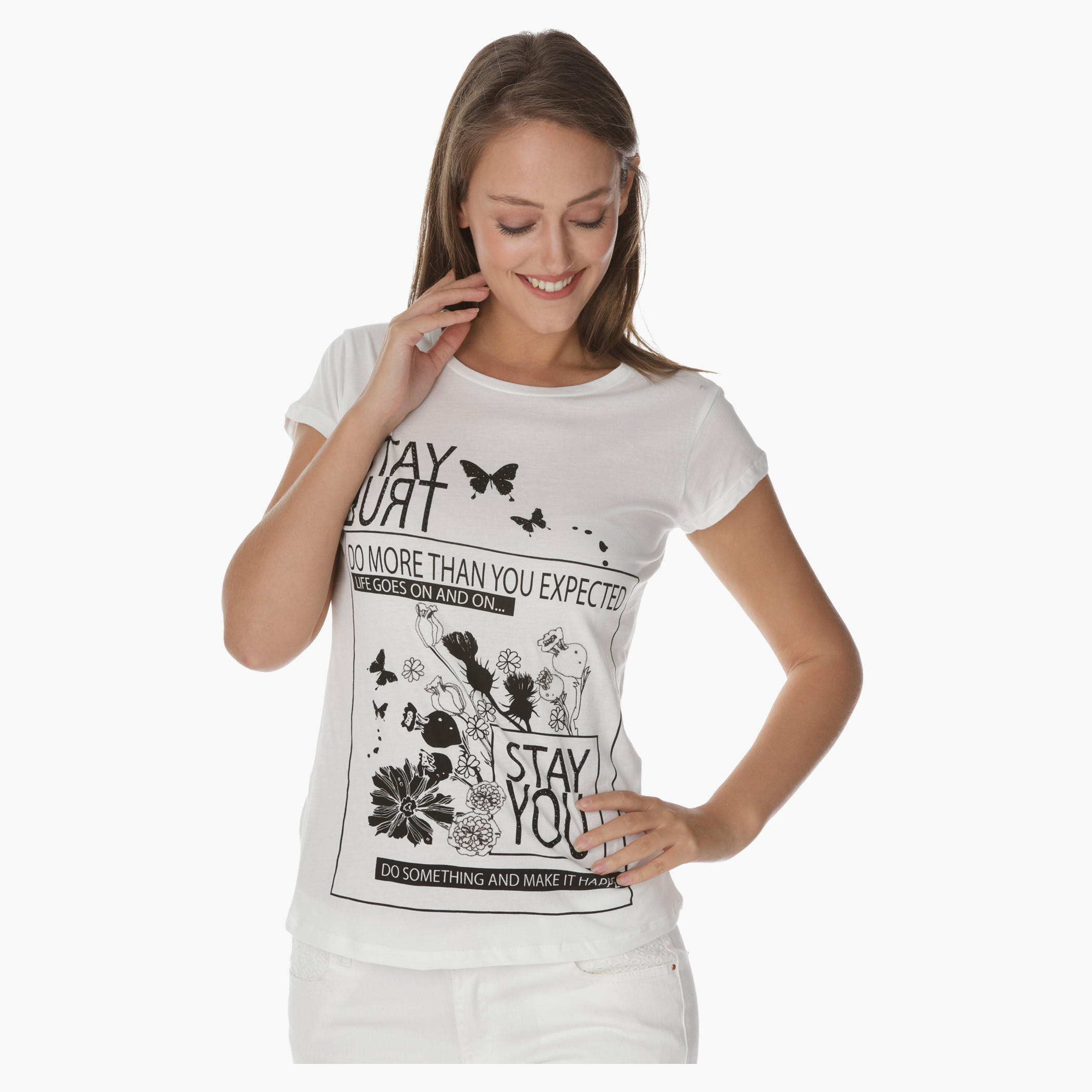 Floral Printed T-shirt-women-clothing-tshirts-image-1