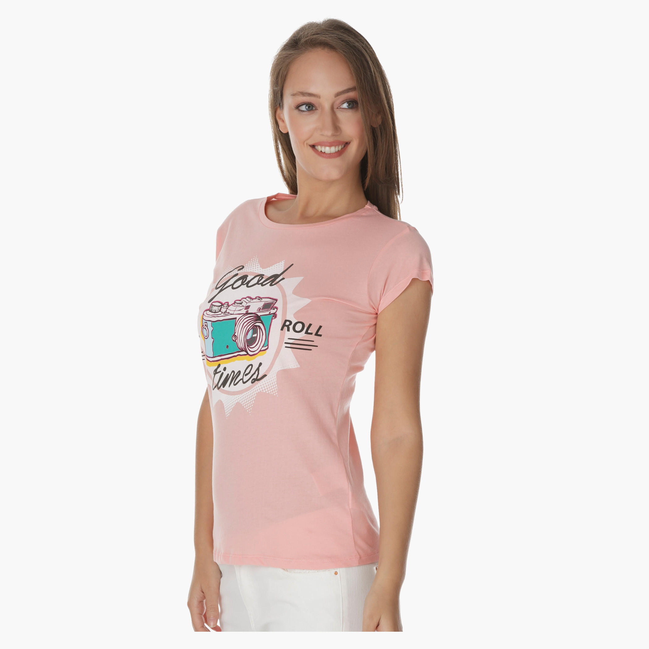 Camera Printed T-shirt-women-clothing-tshirts-image-3