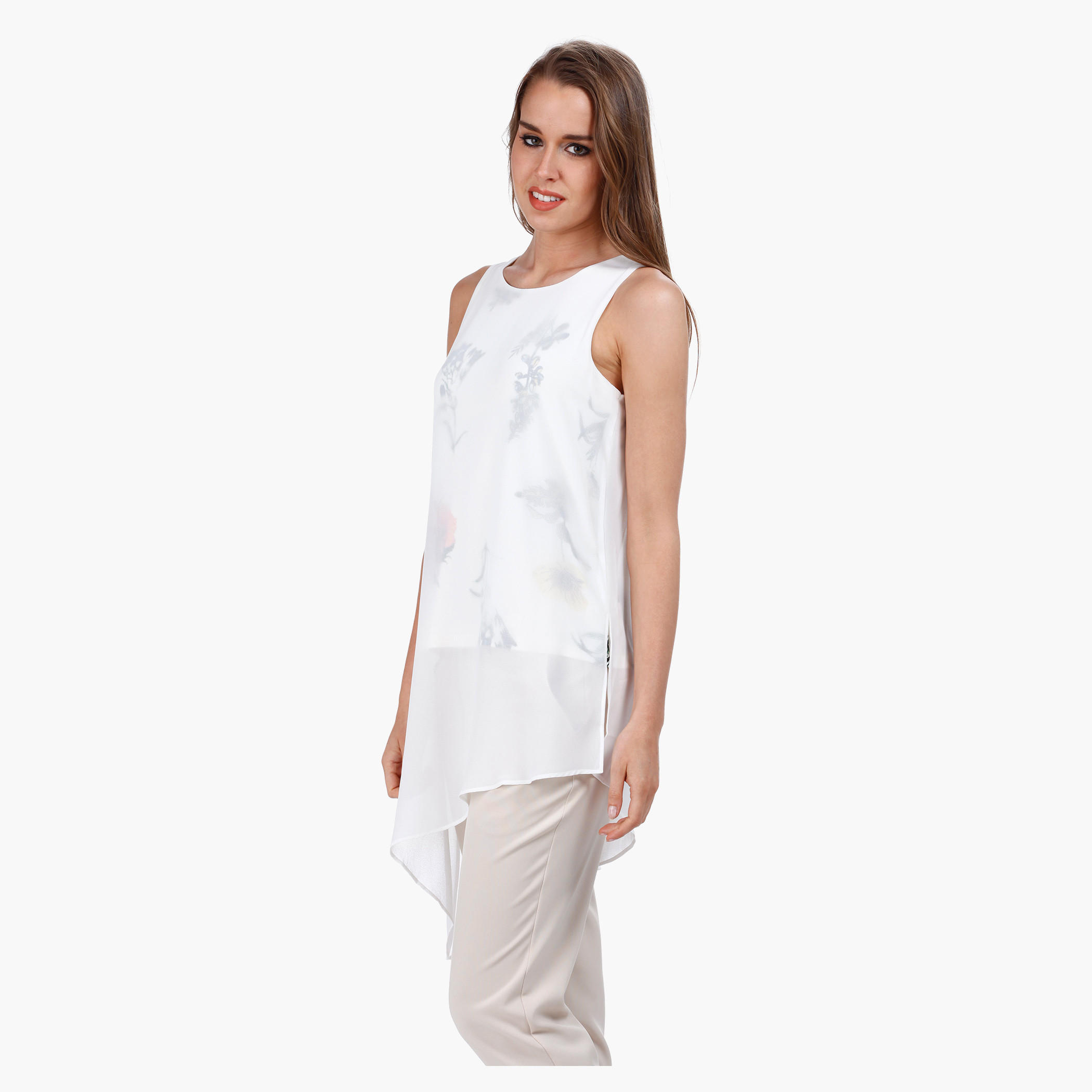 Asymmetric Sleeveless Top with Prints in Regular Fit-women-clothing-shirtsandblouses-blouses-image-8