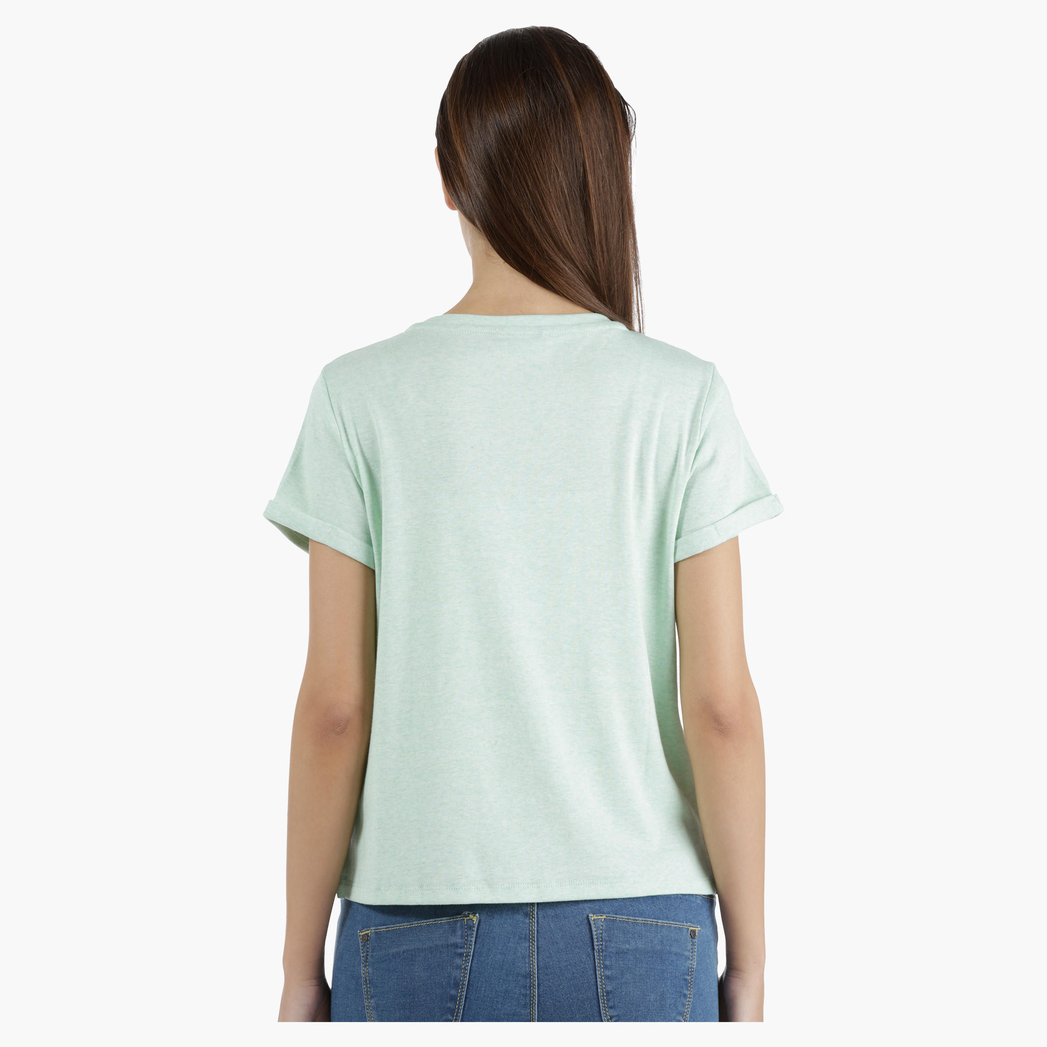 Crop Top with Pocket Embroidery in Regular Fit-women-clothing-tshirts-image-2