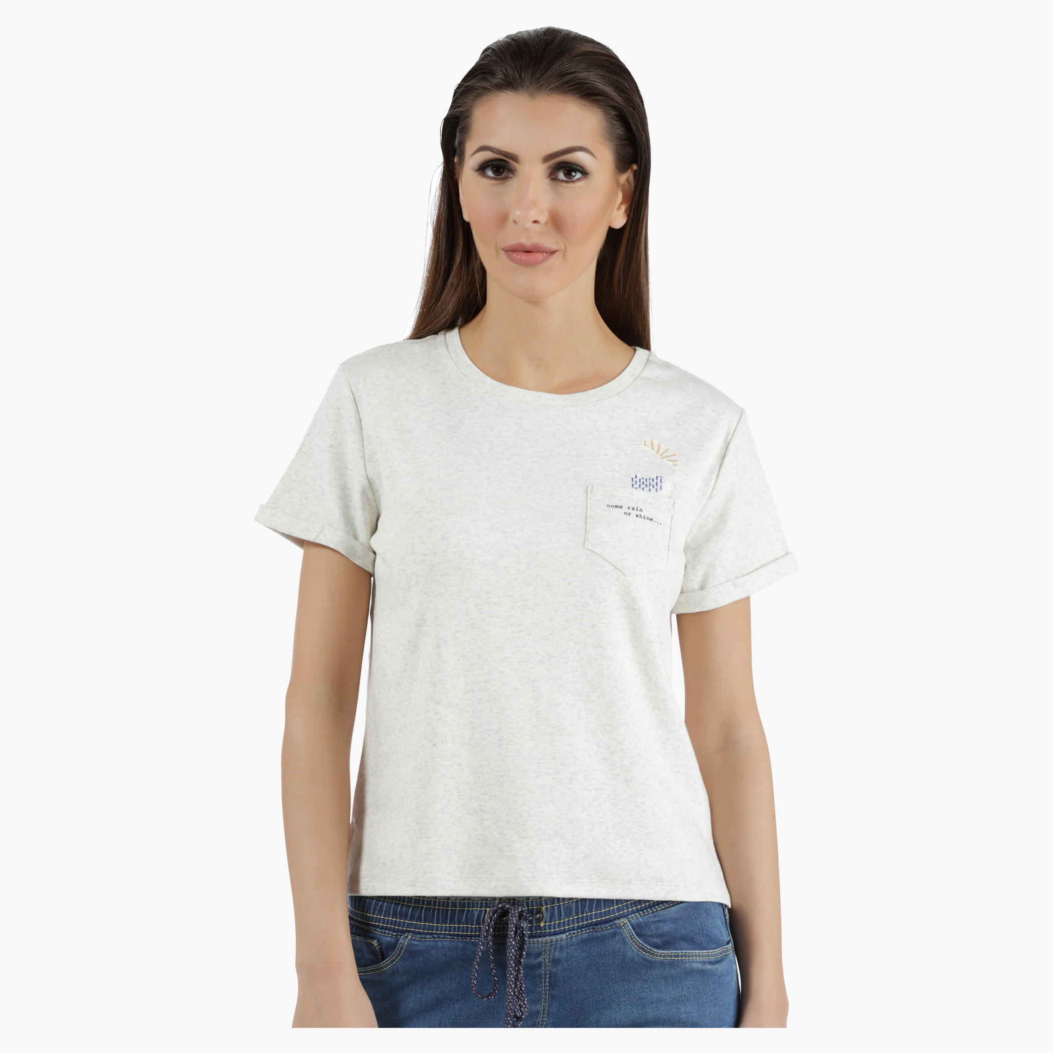 Crop Top with Pocket Embroidery in Regular Fit-women-clothing-tshirts-image-11