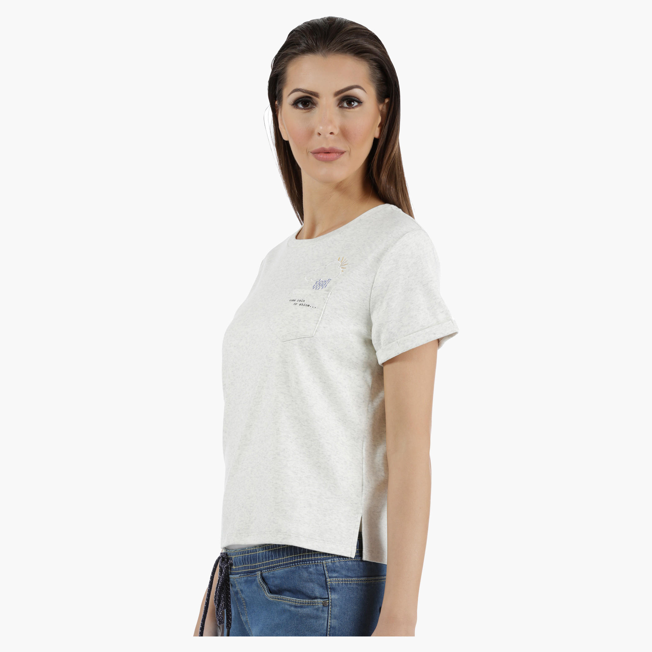 Crop Top with Pocket Embroidery in Regular Fit-women-clothing-tshirts-image-13