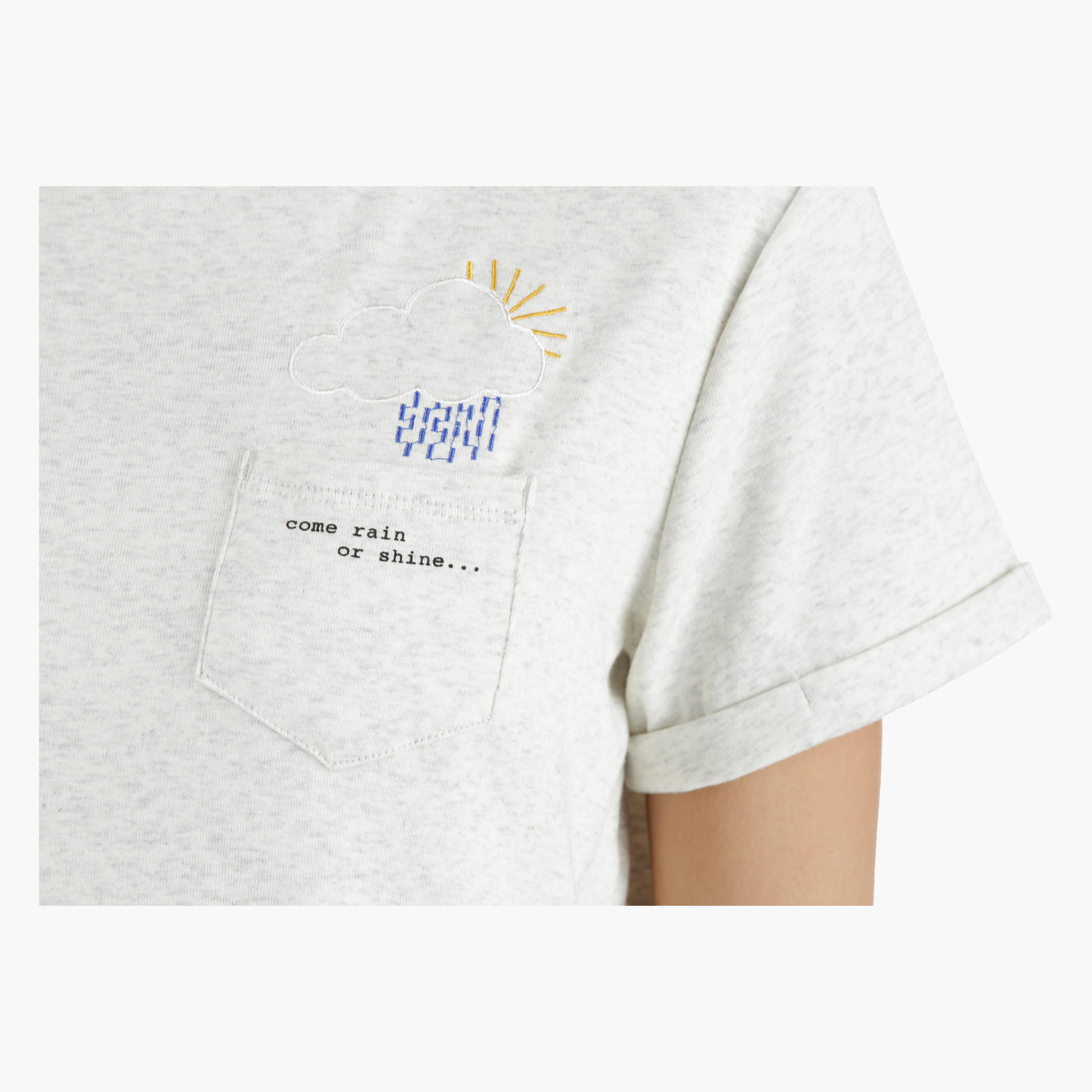 Crop Top with Pocket Embroidery in Regular Fit-women-clothing-tshirts-image-14