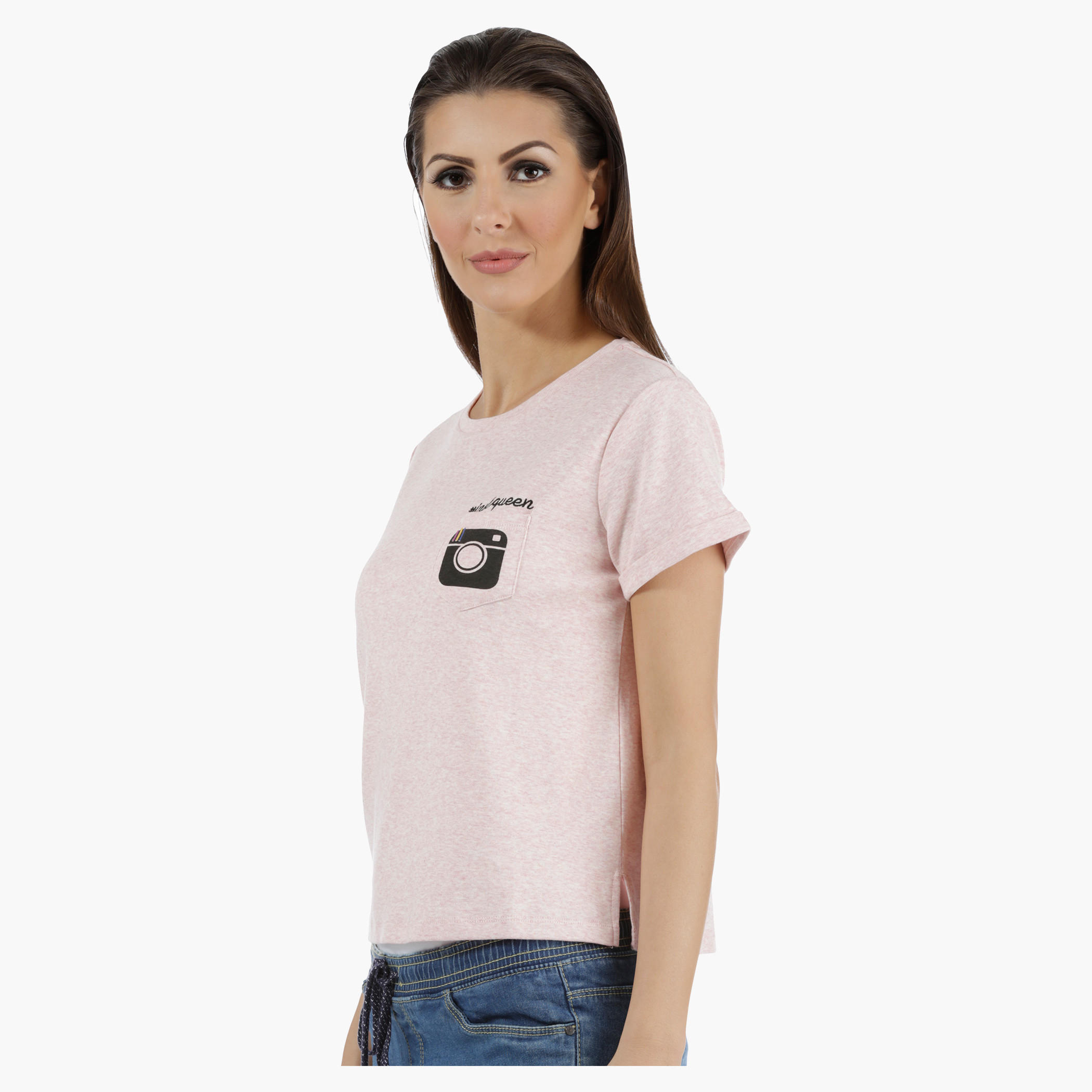 Crop Top with Pocket Embroidery in Regular Fit-women-clothing-tshirts-image-18