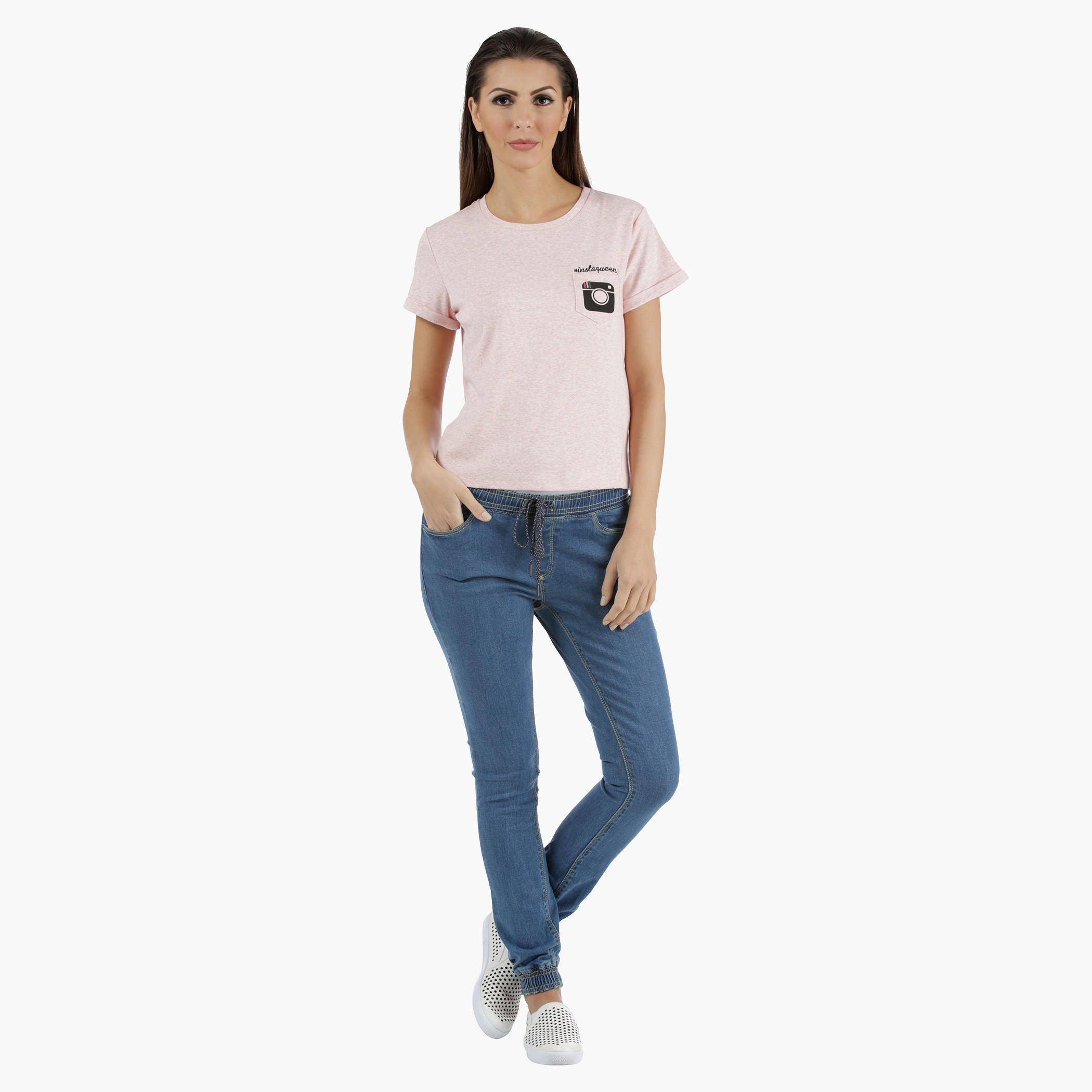Crop Top with Pocket Embroidery in Regular Fit-women-clothing-tshirts-image-20