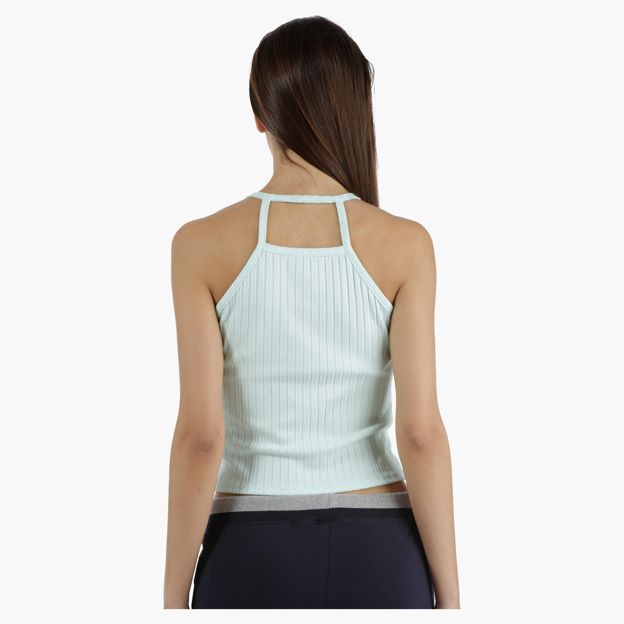 Cut-Out Cropped Top in Regular Fit-women-clothing-tshirts-image-2