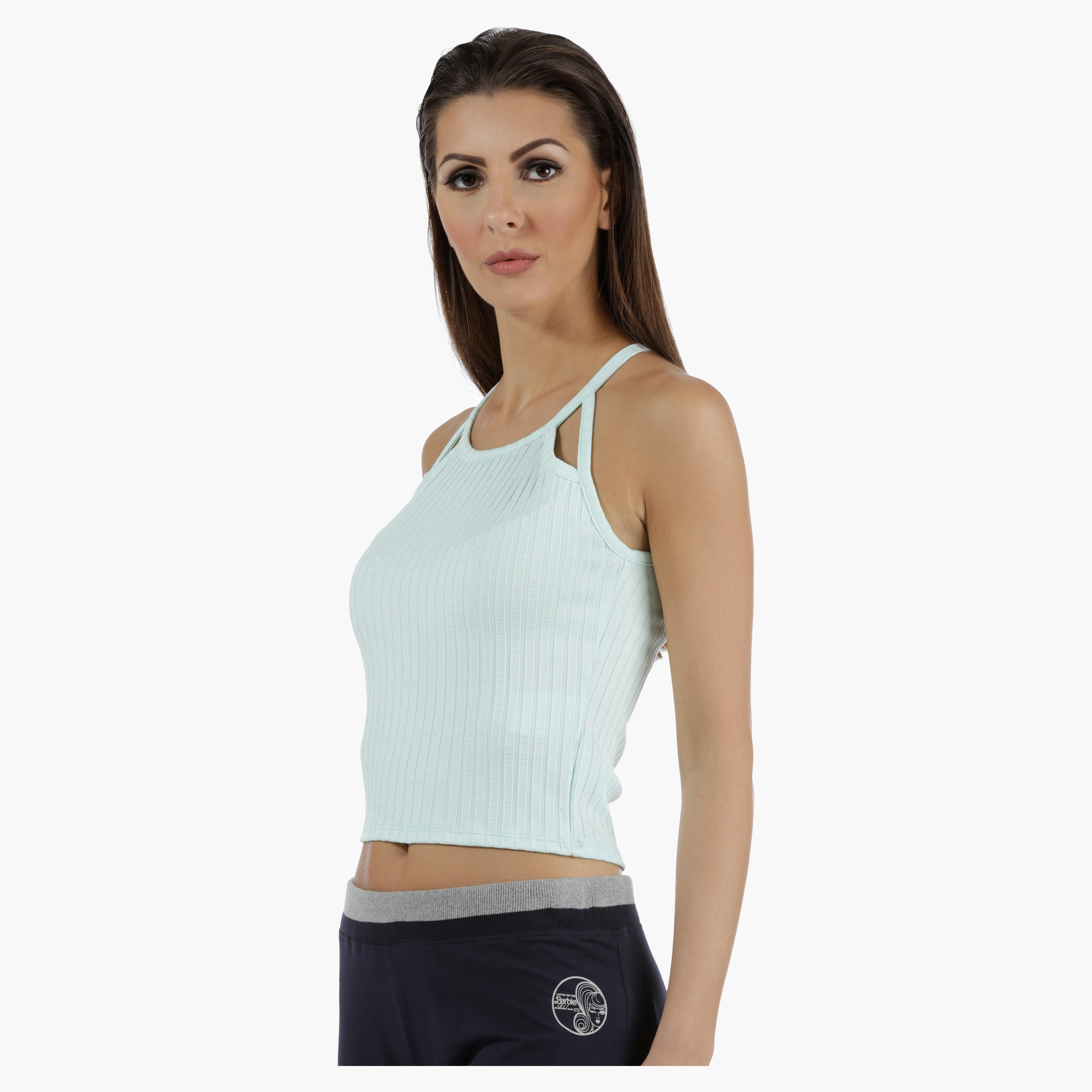 Cut-Out Cropped Top in Regular Fit-women-clothing-tshirts-image-3