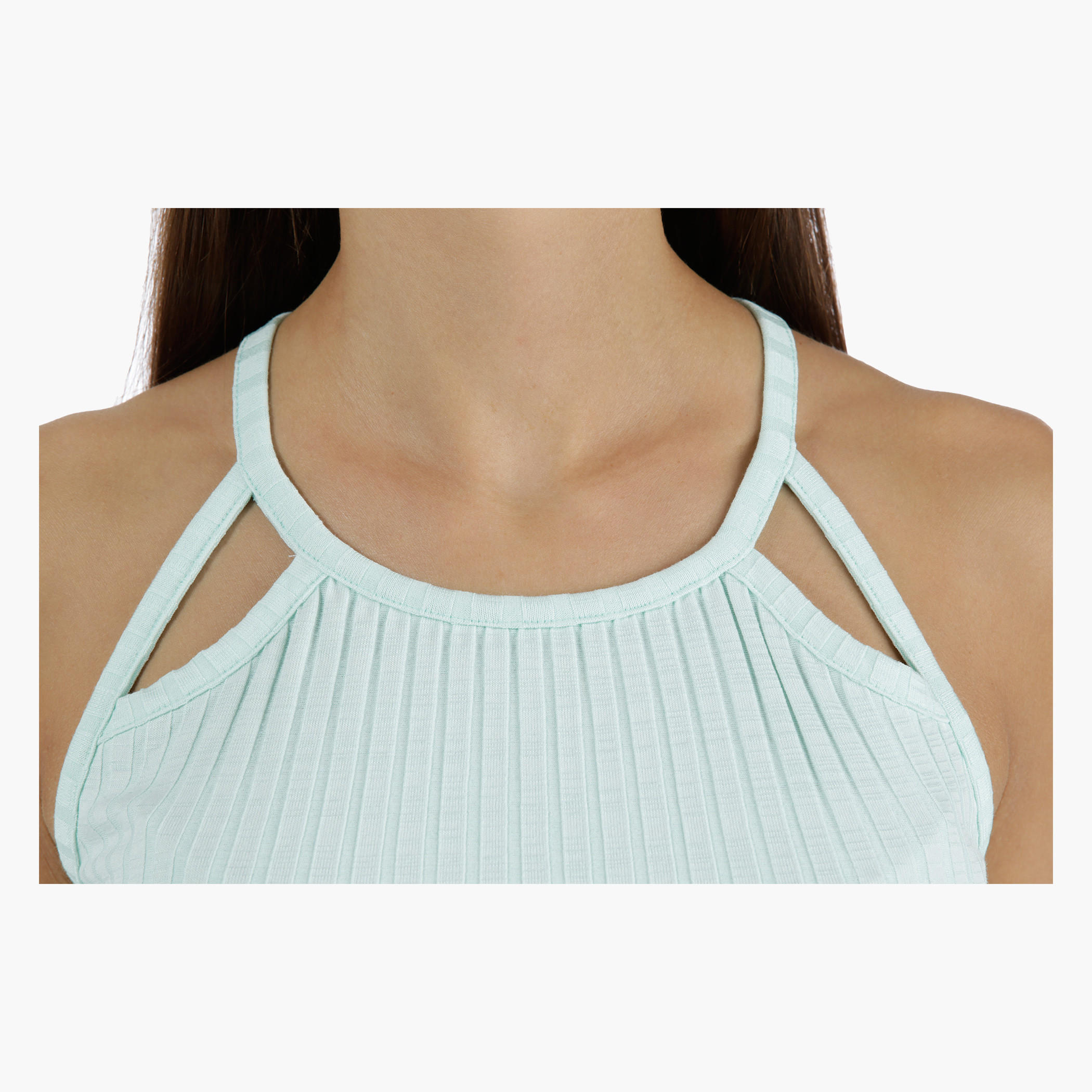 Cut-Out Cropped Top in Regular Fit-women-clothing-tshirts-image-4