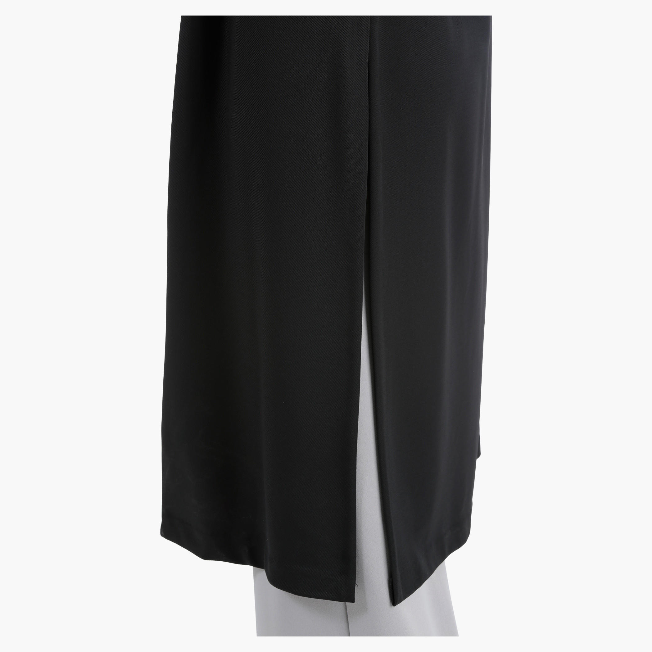 Sleeveless Long Jacket in Regular Fit-women-winterwear-coatsandjackets-jackets-image-8