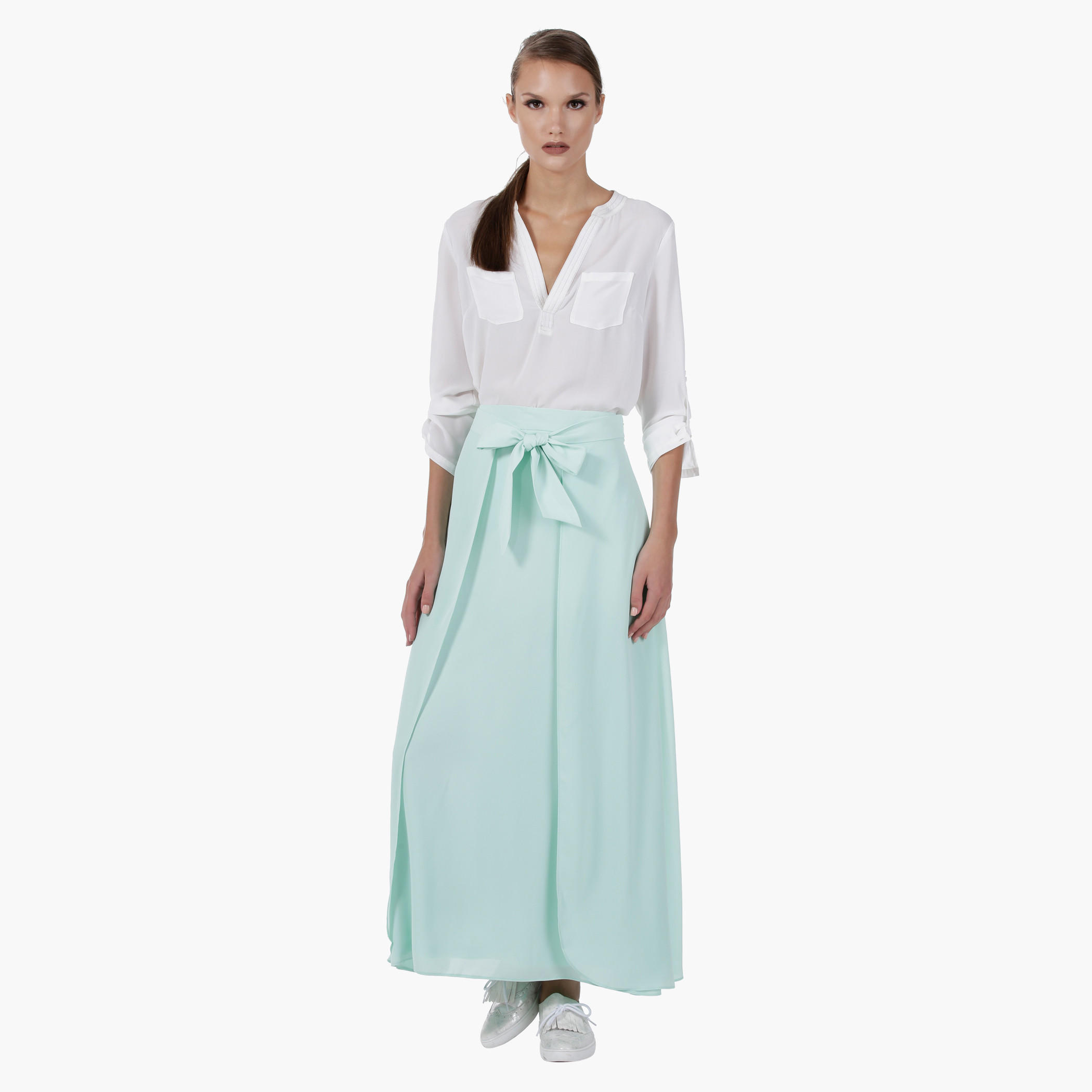 Maxi Skirt with Tie-Up Detail in Regular Fit-women-clothing-bottoms-skirts-image-5