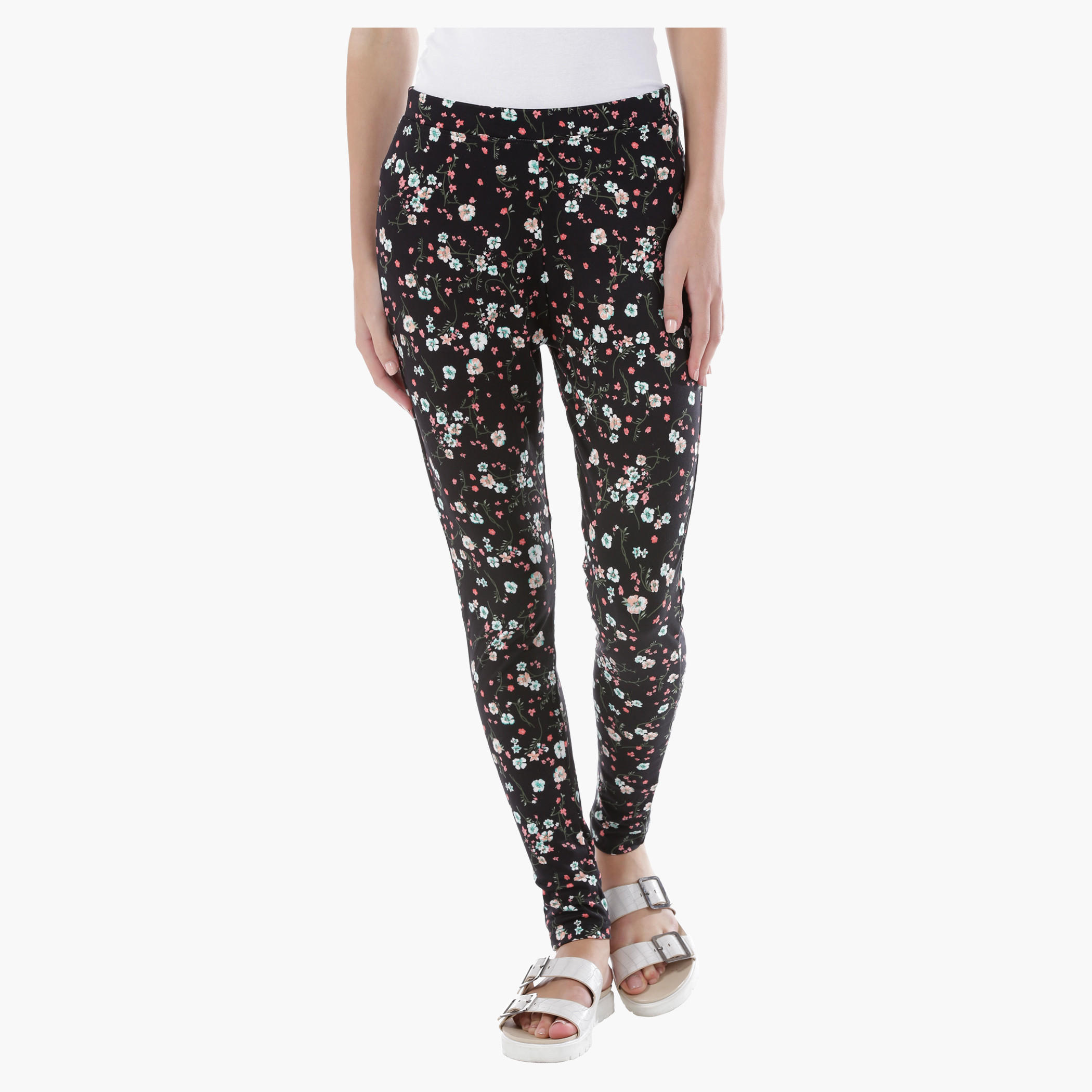 Printed Full Length Leggings-women-clothing-bottoms-leggings-image-1