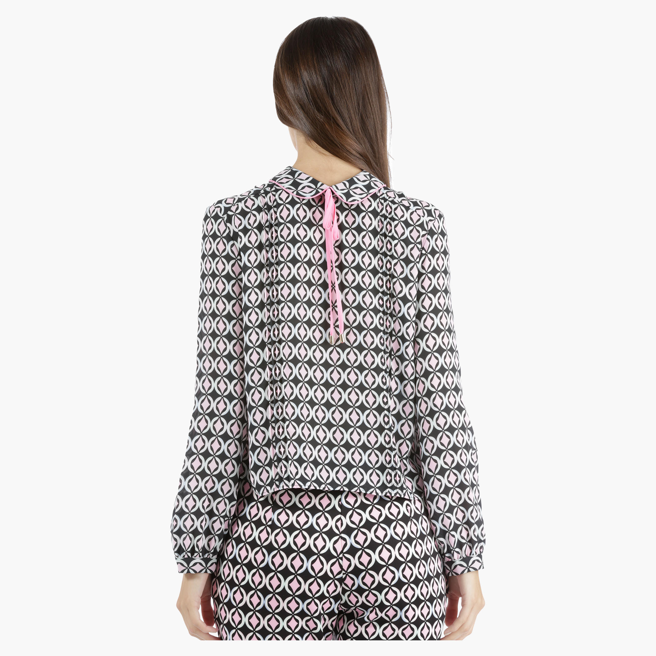 Cropped Shirt with Print in Regular Fit-women-clothing-shirtsandblouses-blouses-image-2