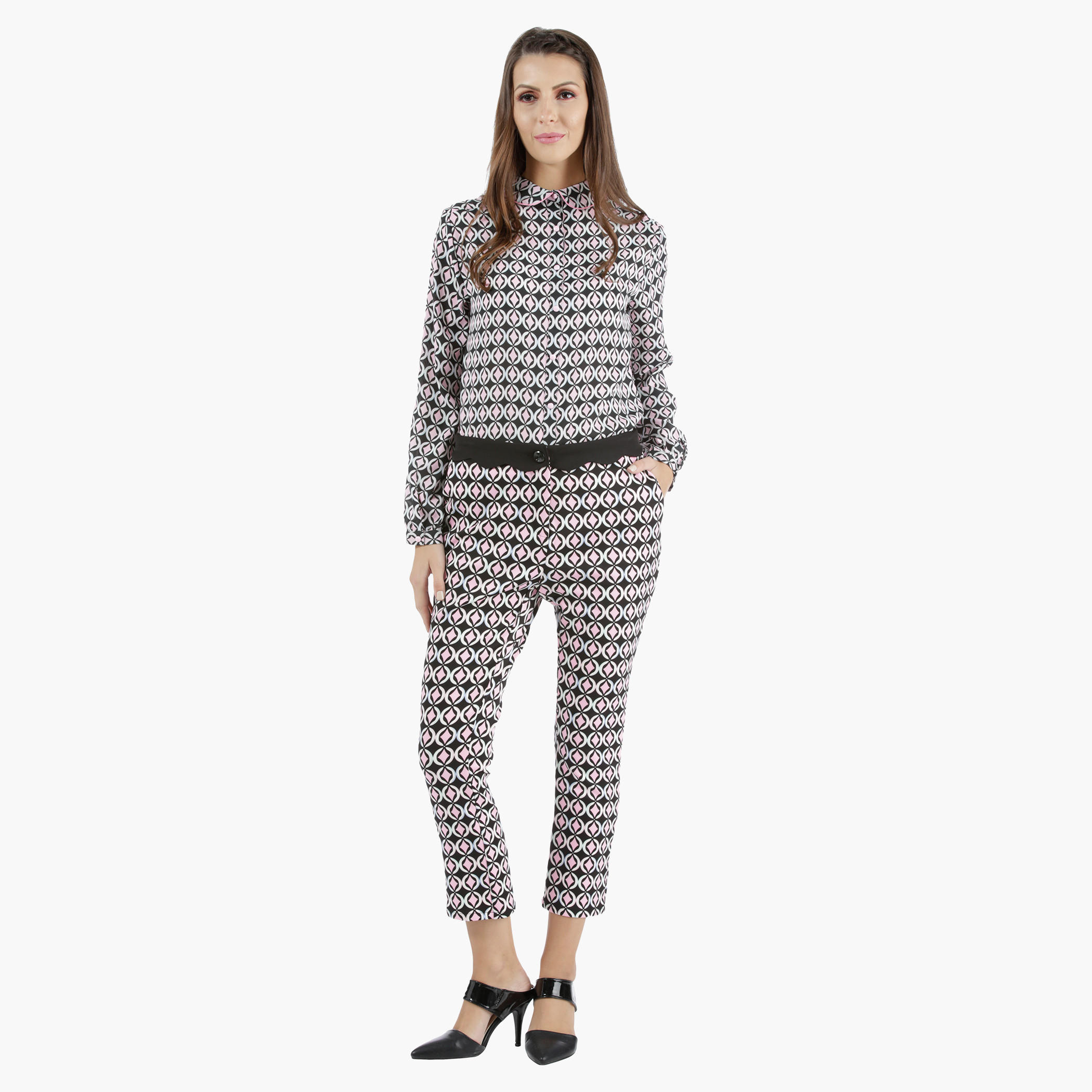 Cropped Shirt with Print in Regular Fit-women-clothing-shirtsandblouses-blouses-image-5