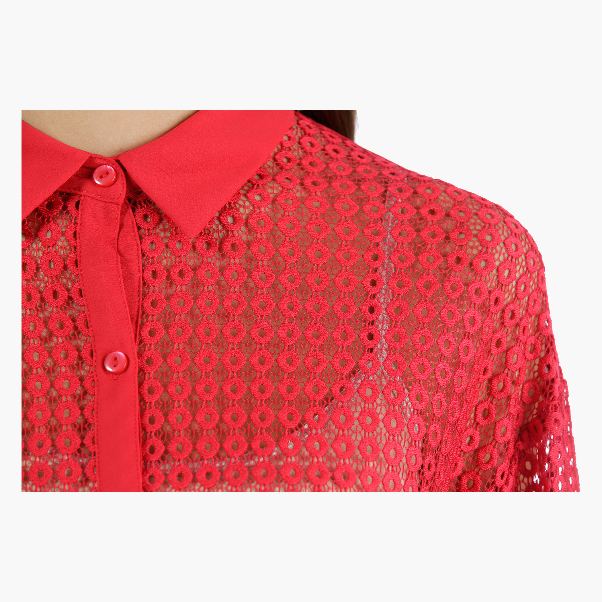 Cropped Lace Shirt in Regular Fit-women-clothing-shirtsandblouses-blouses-image-9