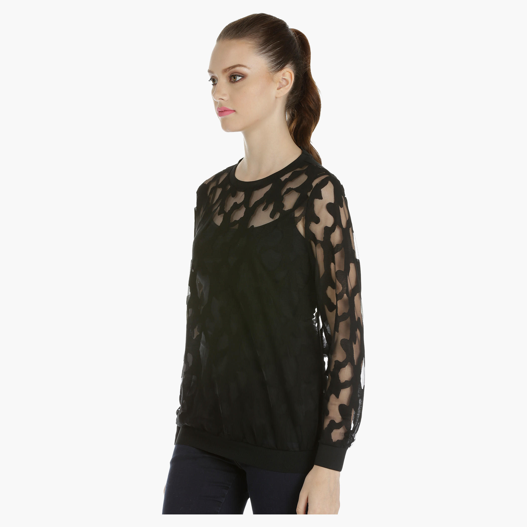 Lace Top with Long Sleeves-women-clothing-shirtsandblouses-blouses-image-3