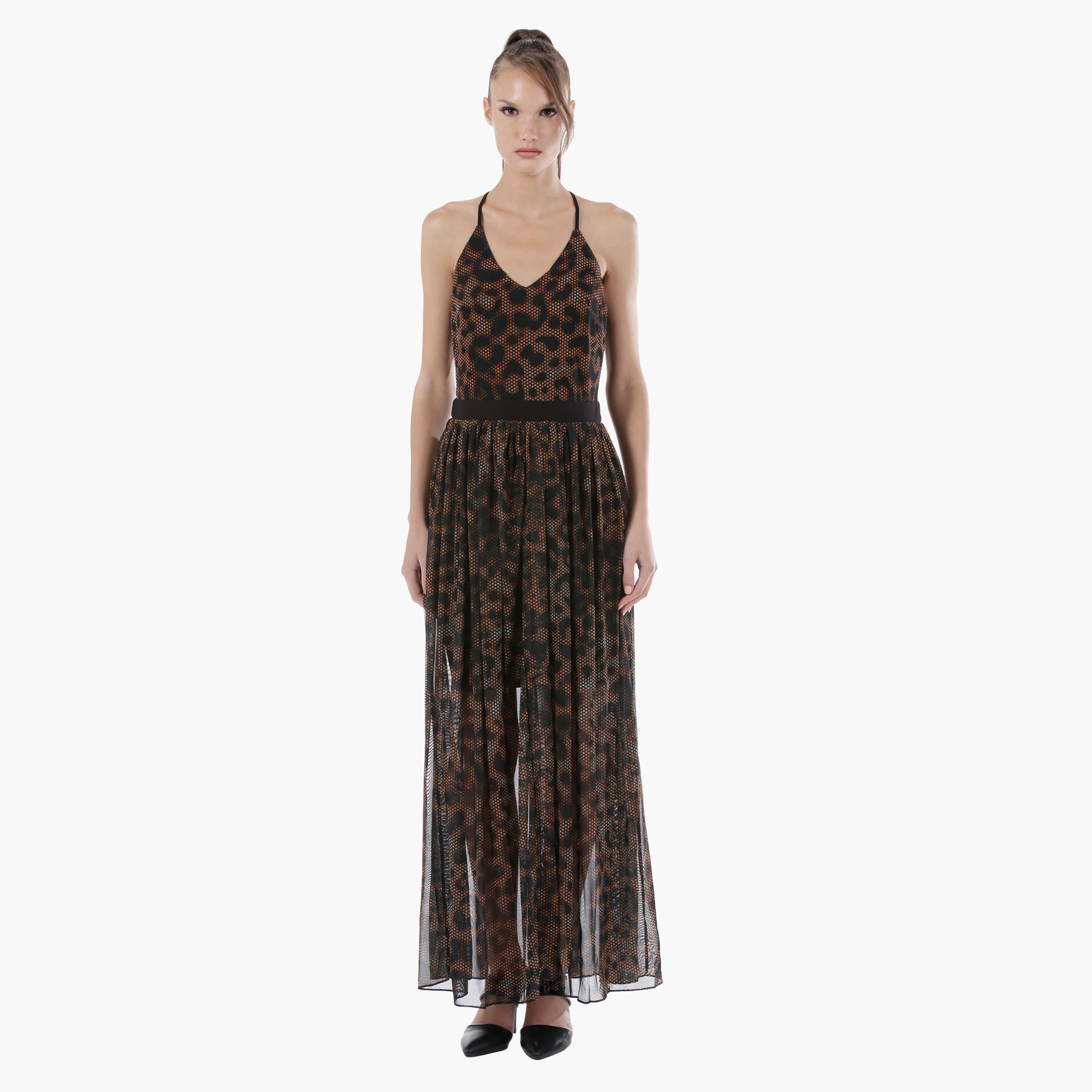 Strappy Printed Maxi Dress in Regular Fit-women-clothing-dresses-image-4