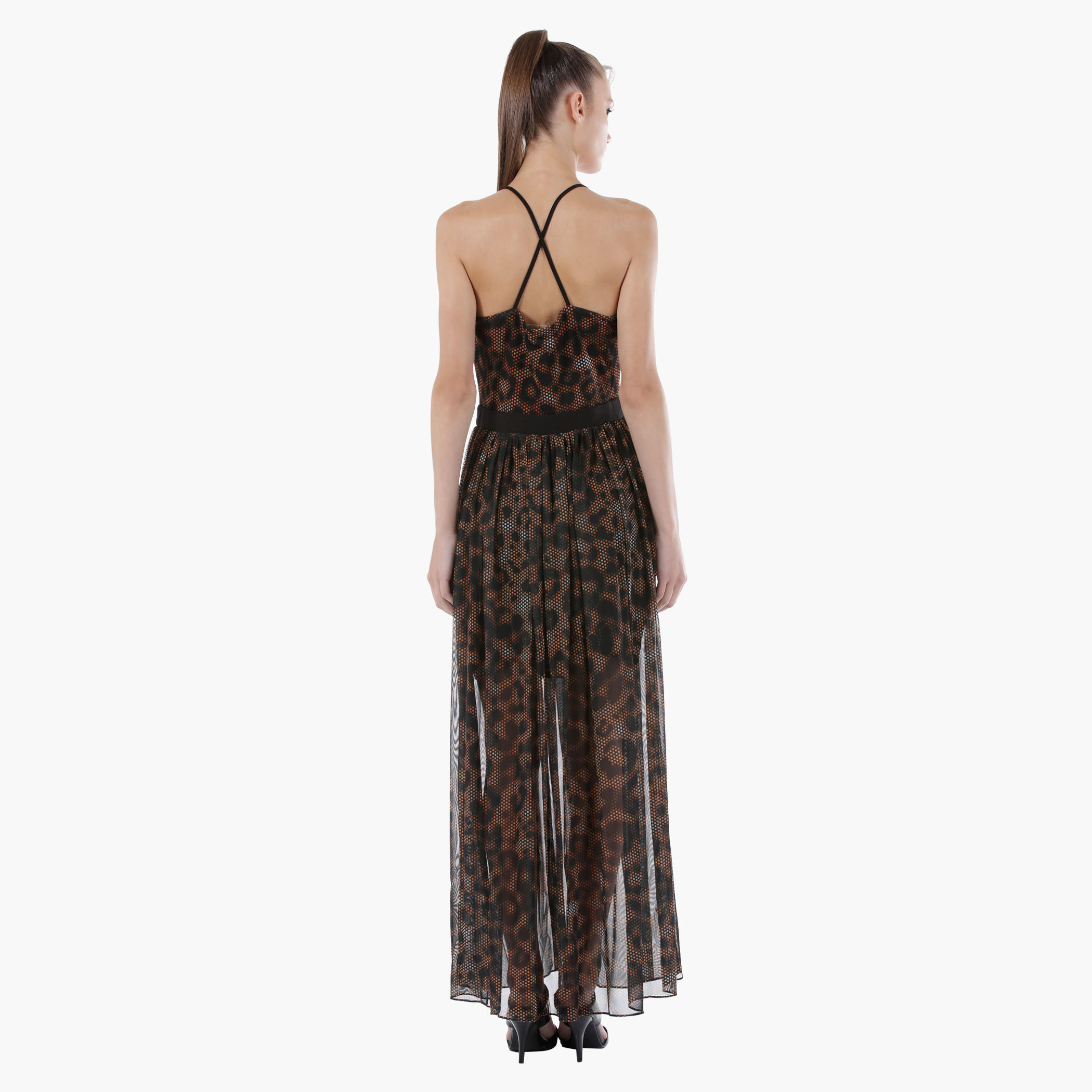 Strappy Printed Maxi Dress in Regular Fit-women-clothing-dresses-image-3
