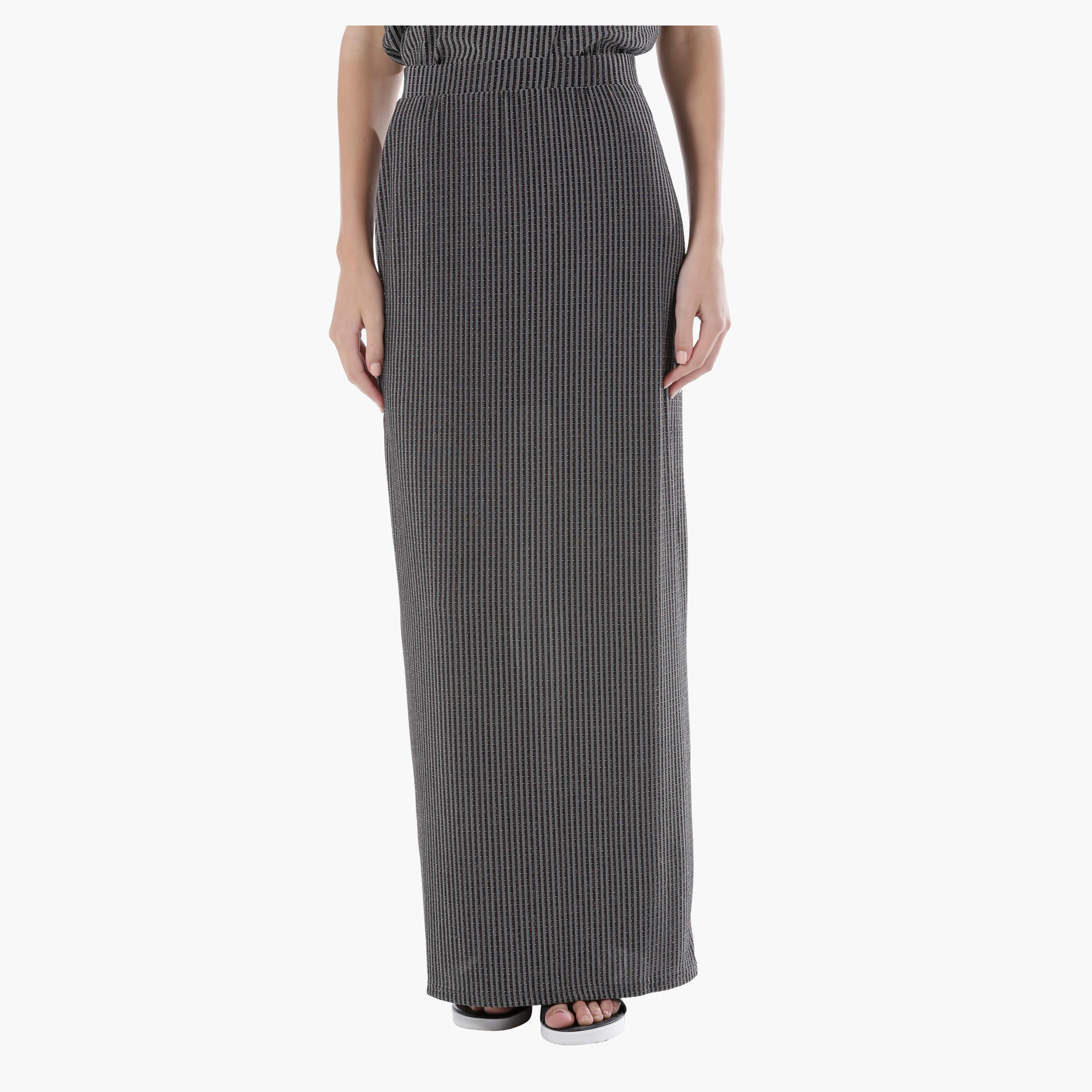 Striped Maxi Column Skirt in Regular Fit-women-clothing-bottoms-skirts-image-5