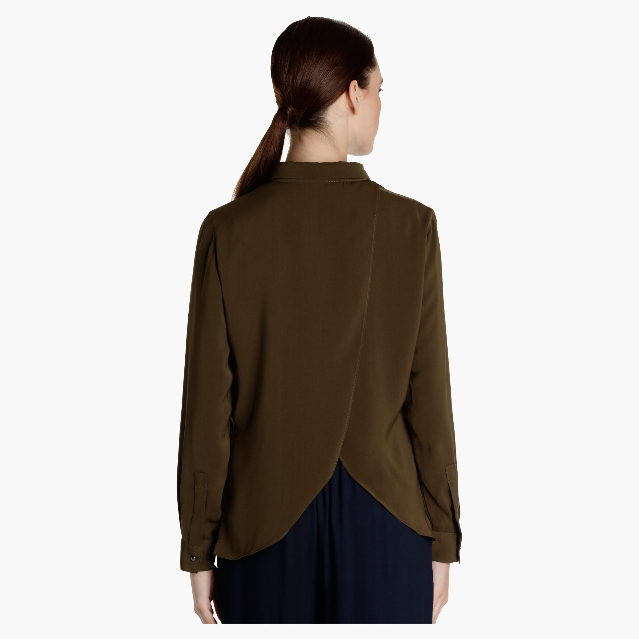 Crop Shirt with Long Sleeves-women-clothing-shirtsandblouses-blouses-image-2