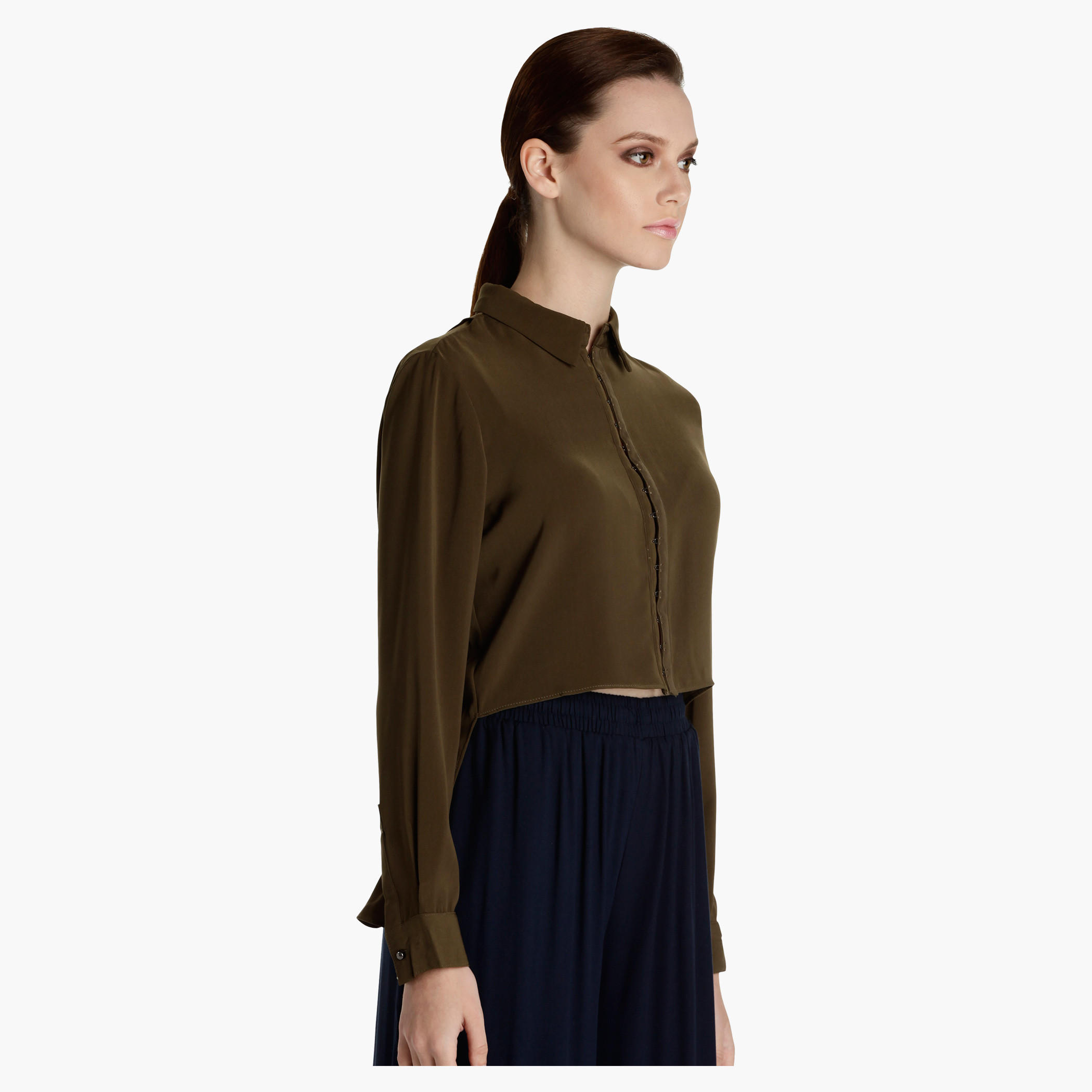 Crop Shirt with Long Sleeves-women-clothing-shirtsandblouses-blouses-image-3