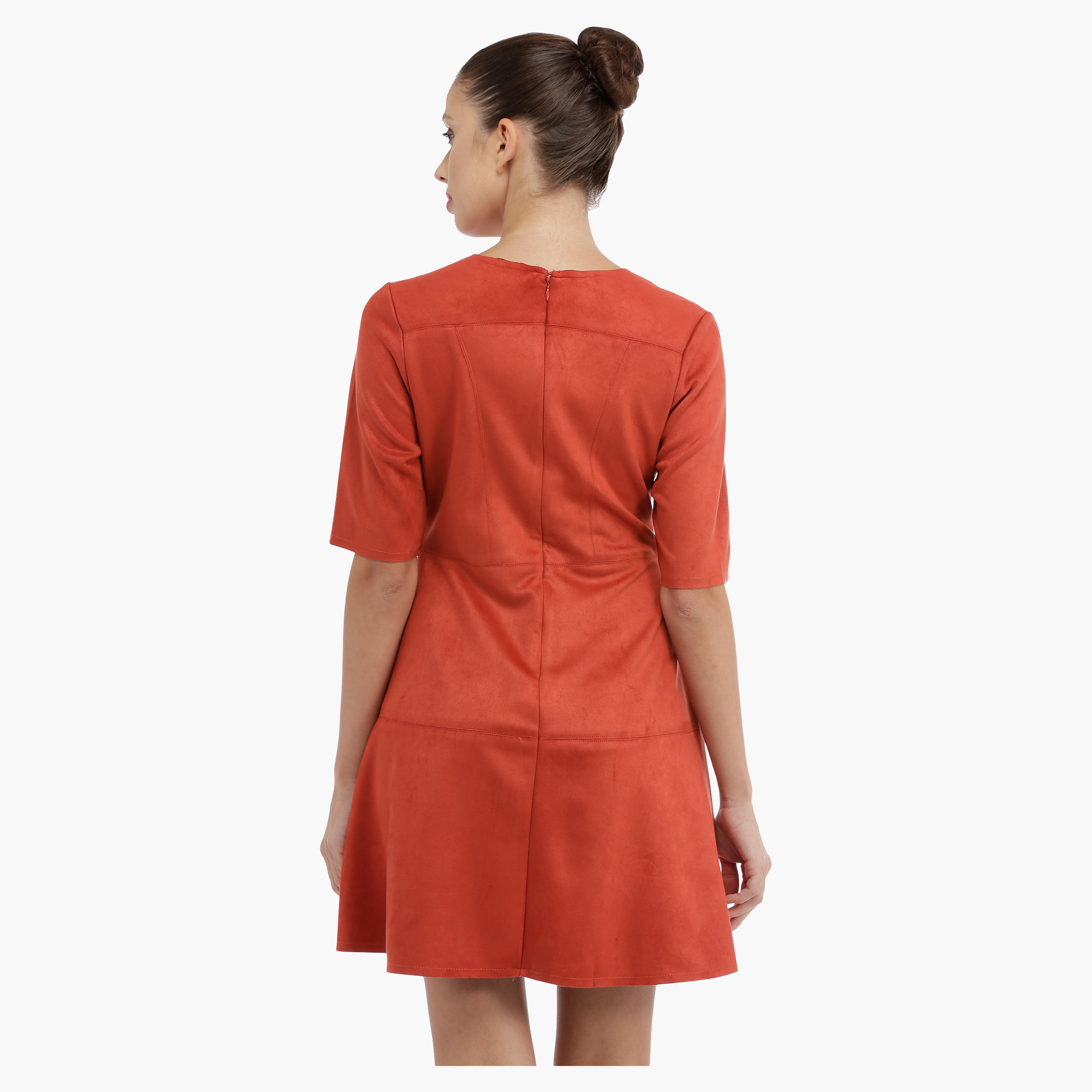 Skater Dress with Round Neck-women-clothing-dresses-image-2