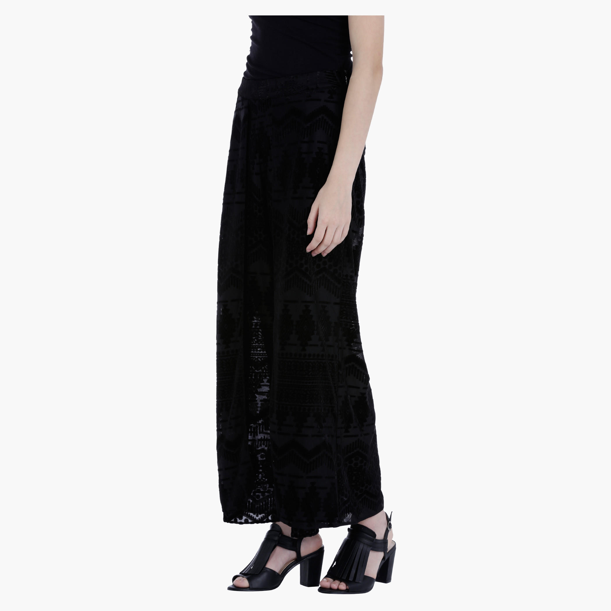 Cropped Wrap Front Palazzo Pants in Regular Fit-women-clothing-bottoms-trousers-image-3