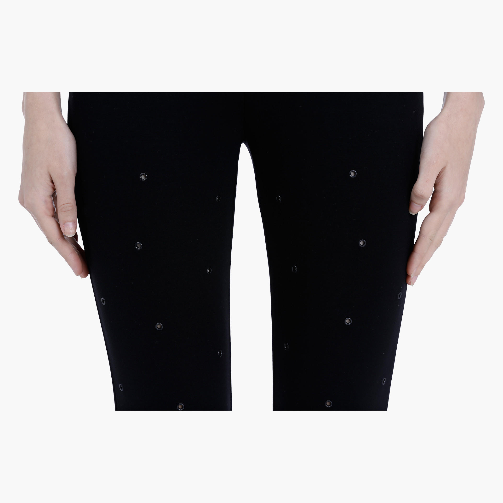 Embelished Leggings with Elasticised Waistband-women-clothing-bottoms-leggings-image-4