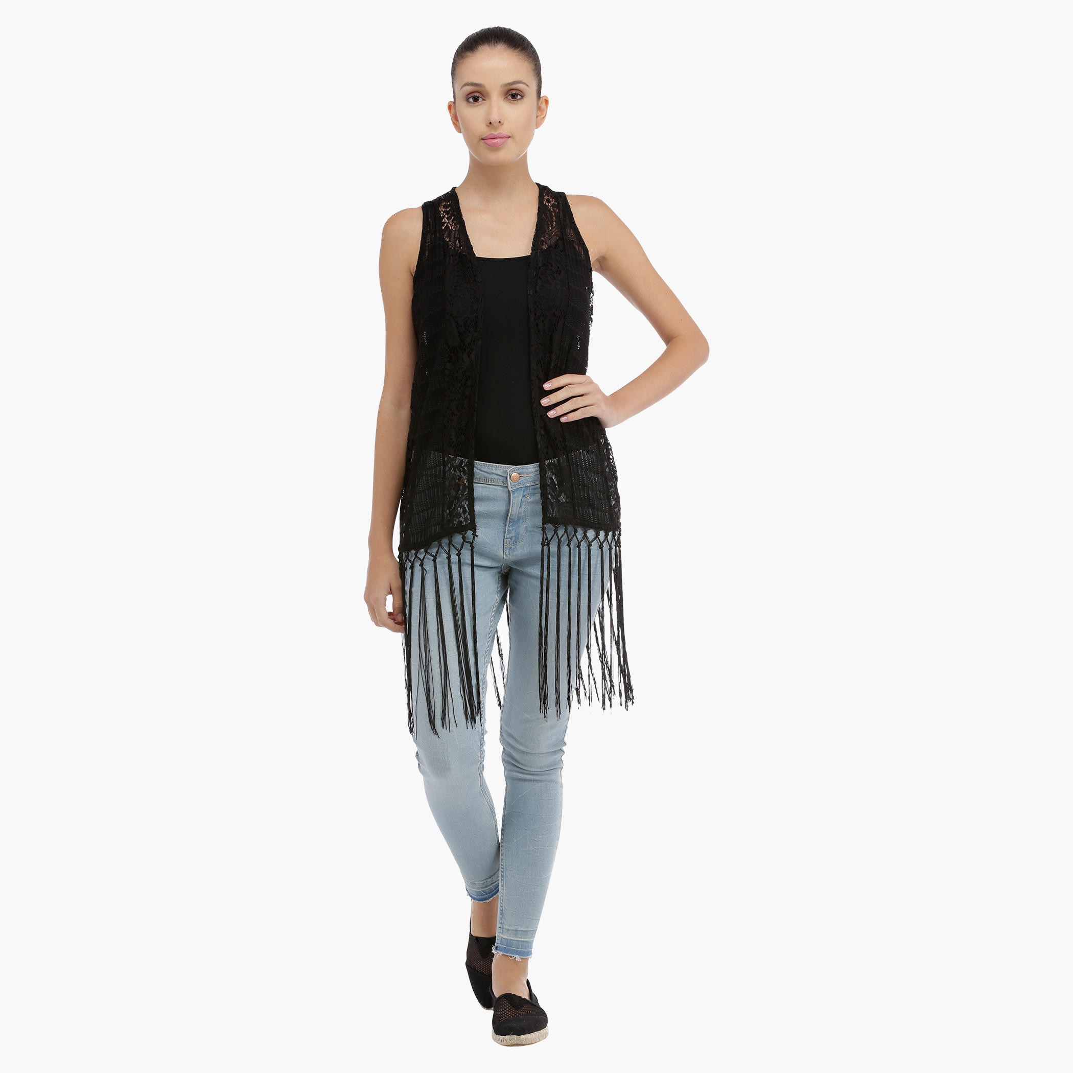 Sleeveless Shrug with Tassels-women-clothing-shirtsandblouses-blouses-image-5