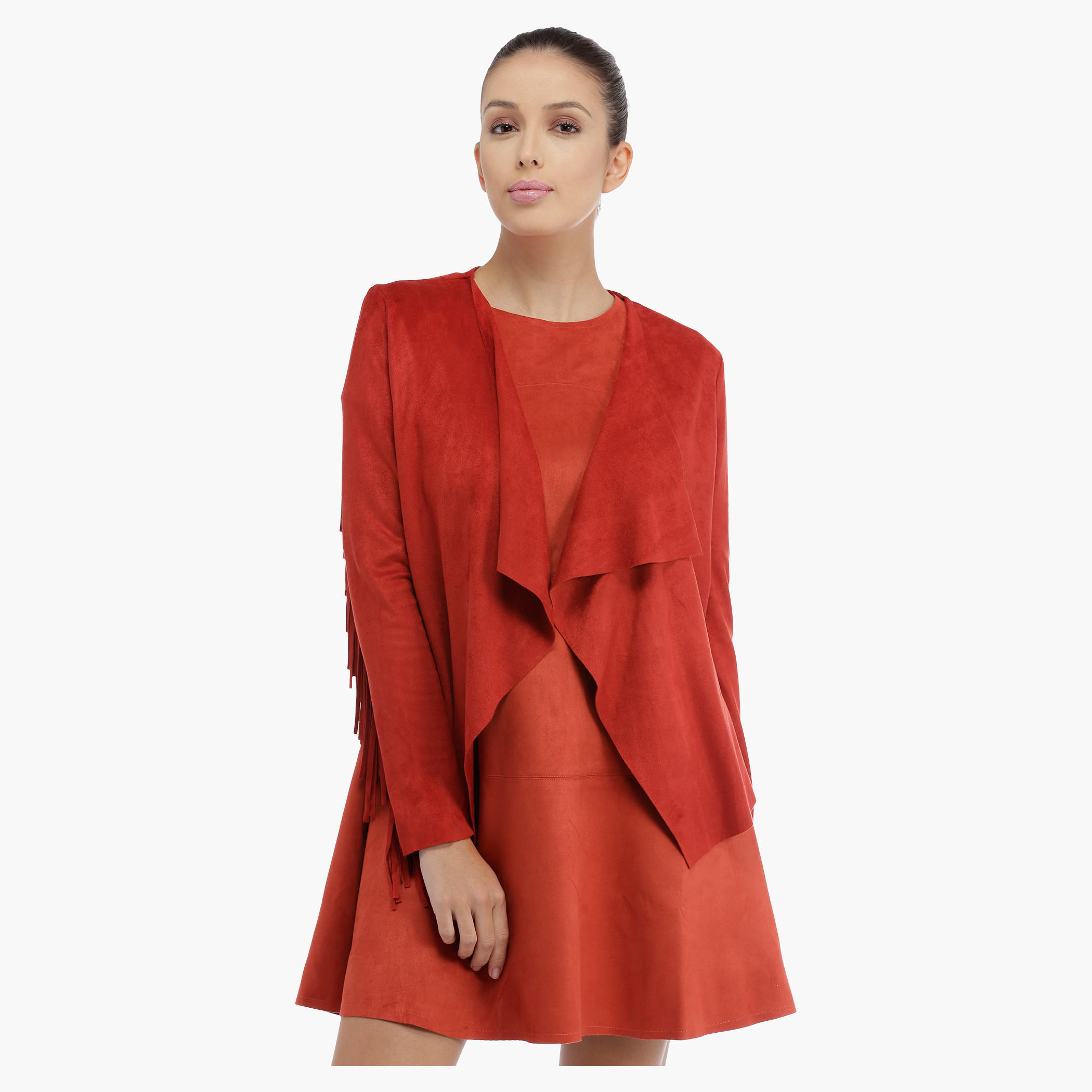 Long Sleeves Shrug with Fringes-women-winterwear-coatsandjackets-jackets-image-1