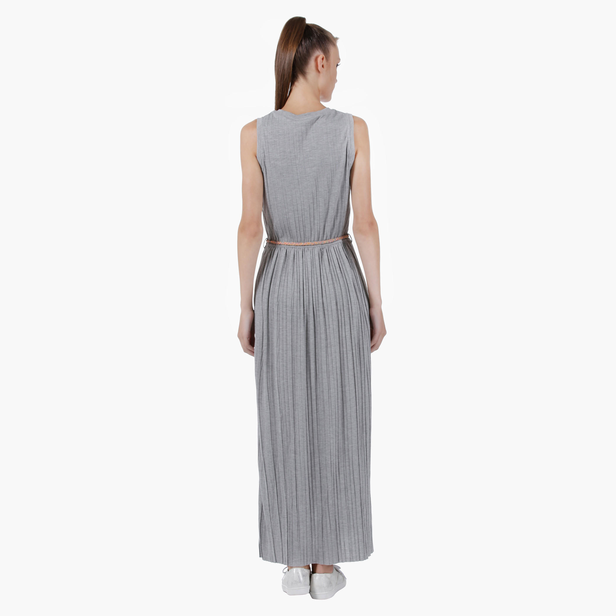 Maxi Dress with Front Wrap in Regular Fit-women-clothing-dresses-image-3