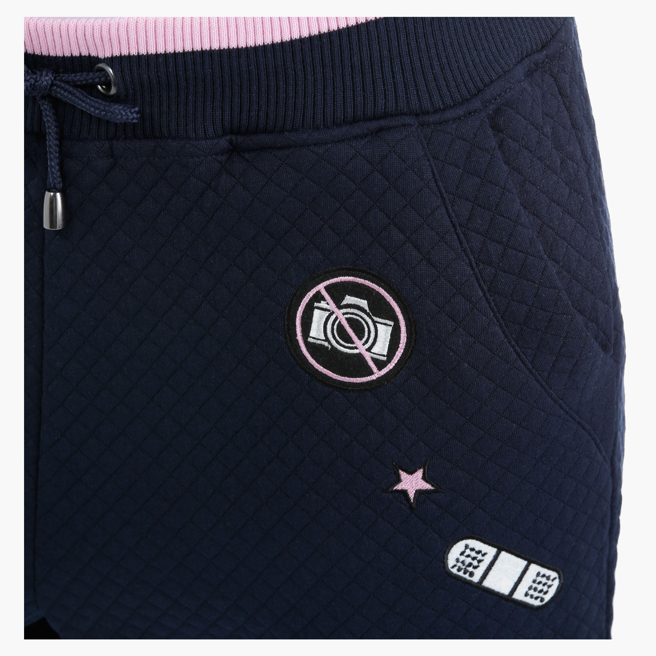 Jog Pants with Badges in Regular Fit-women-clothing-bottoms-joggers-image-4