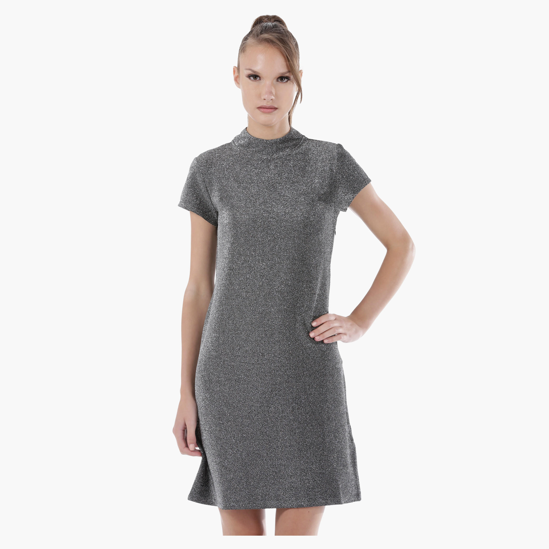 Midi Shift Dress in Regular Fit-women-clothing-dresses-image-1