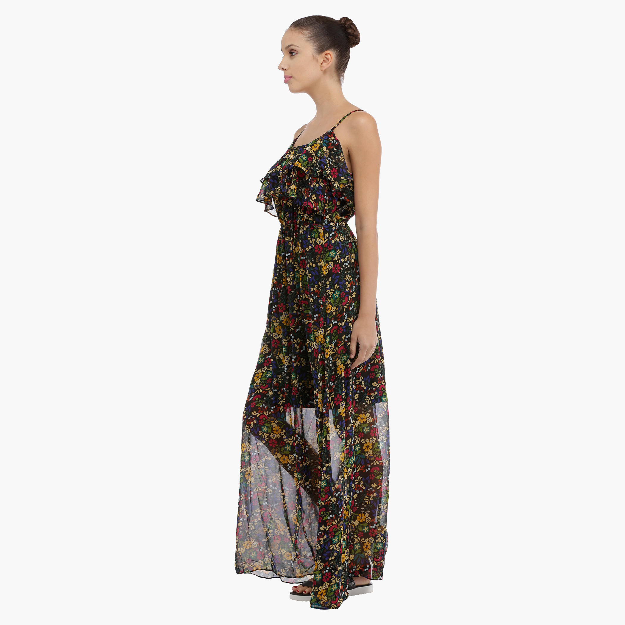 Sleeveless Printed Layer Dress-women-clothing-dresses-image-3