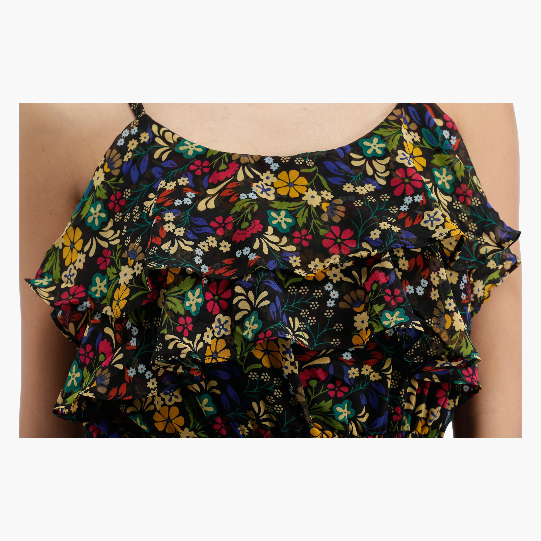 Sleeveless Printed Layer Dress-women-clothing-dresses-image-4