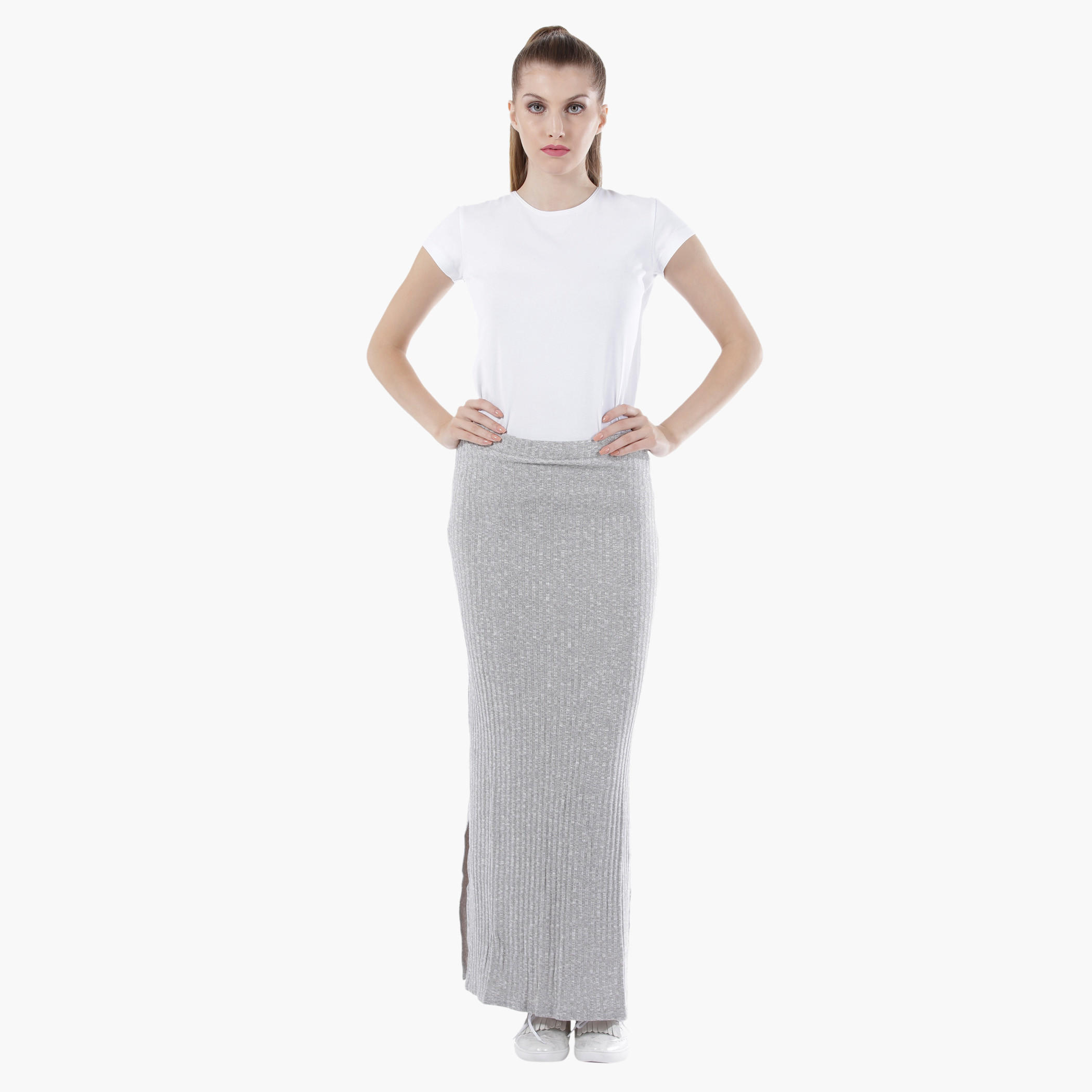 Column Maxi Skirt in Regular Fit-women-clothing-bottoms-skirts-image-1