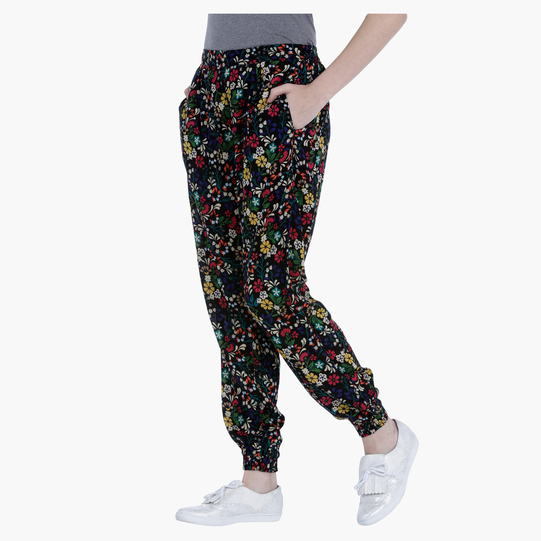 Printed Trousers in Regular Fit-women-clothing-bottoms-trousers-image-3