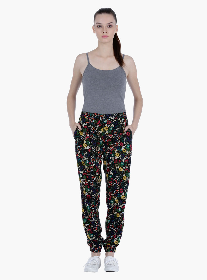 Printed Trousers in Regular Fit-women-clothing-bottoms-trousers-image-5
