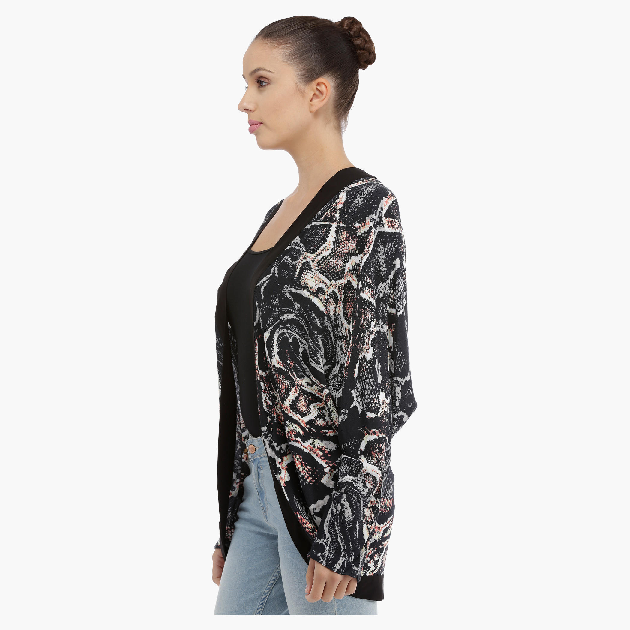 Printed Shrug with Bat Sleeves-women-winterwear-cardigansandjumpers-cardigans-image-3