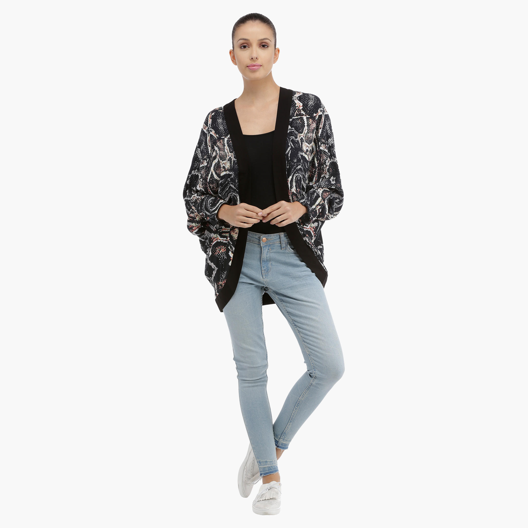 Printed Shrug with Bat Sleeves-women-winterwear-cardigansandjumpers-cardigans-image-5