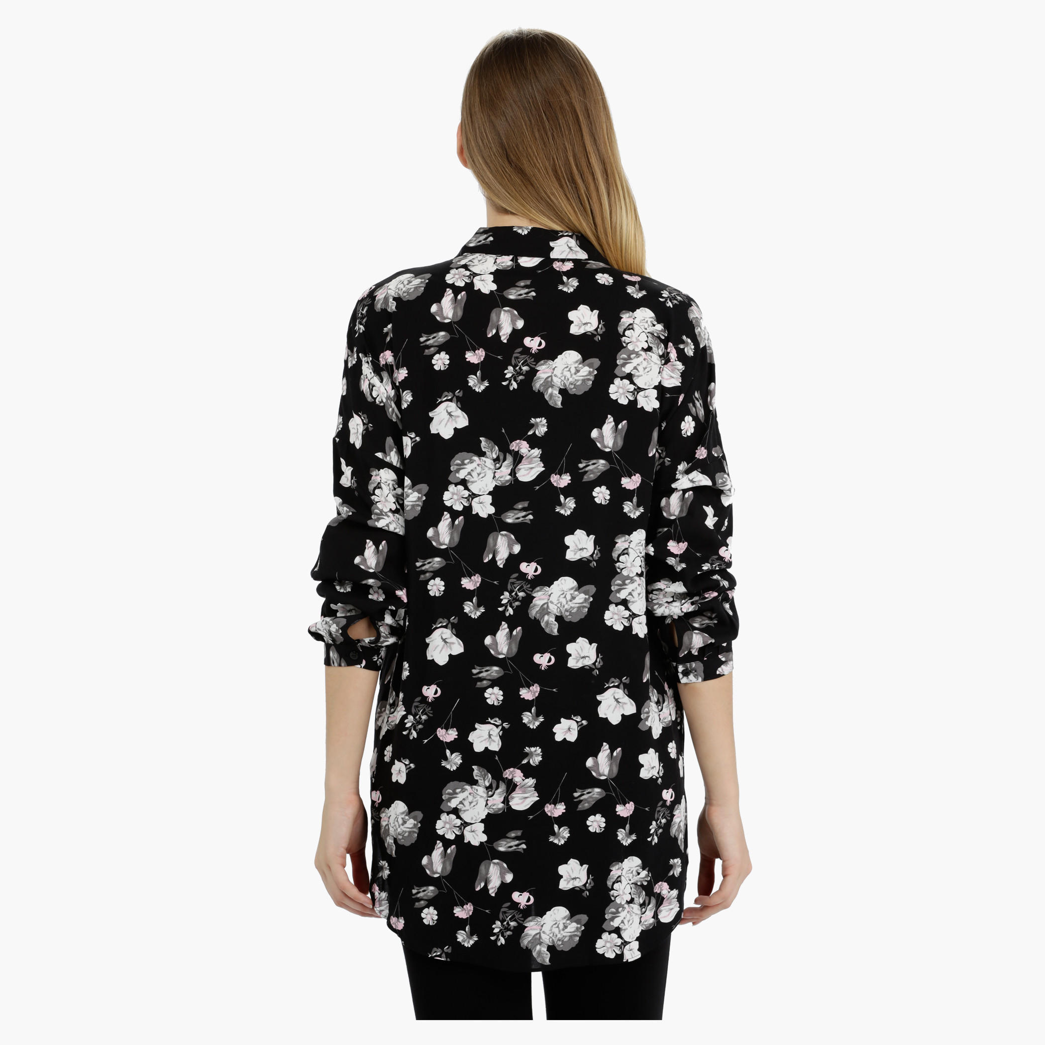 Floral Print Shirt-women-clothing-shirtsandblouses-blouses-image-4