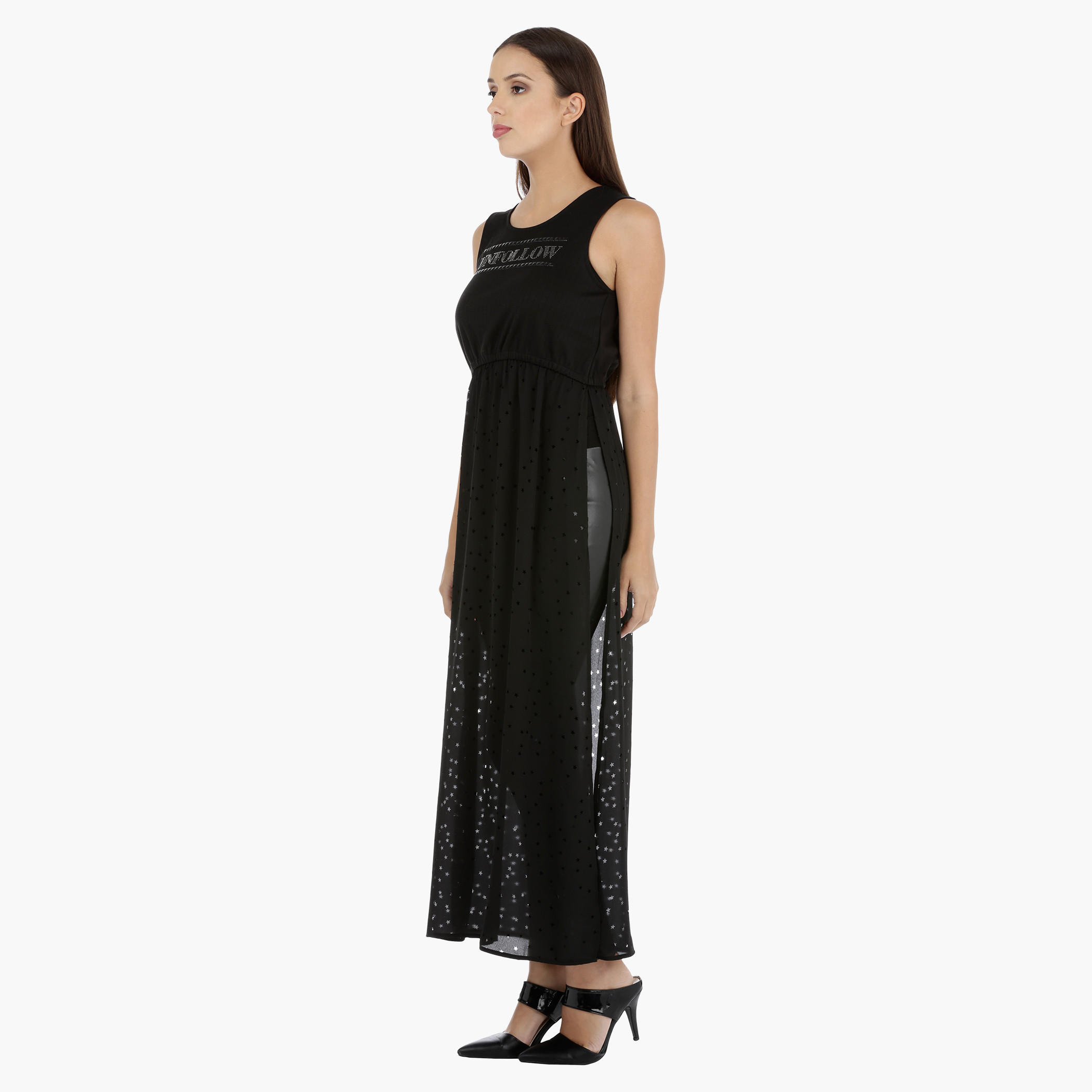 Printed Sleeveless Long Top with Slits-women-clothing-shirtsandblouses-blouses-image-3