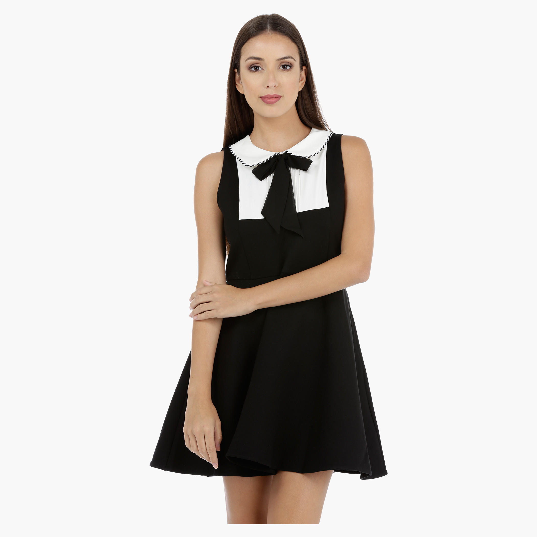 Sleeveless Mini Skater Dress-women-clothing-dresses-image-1