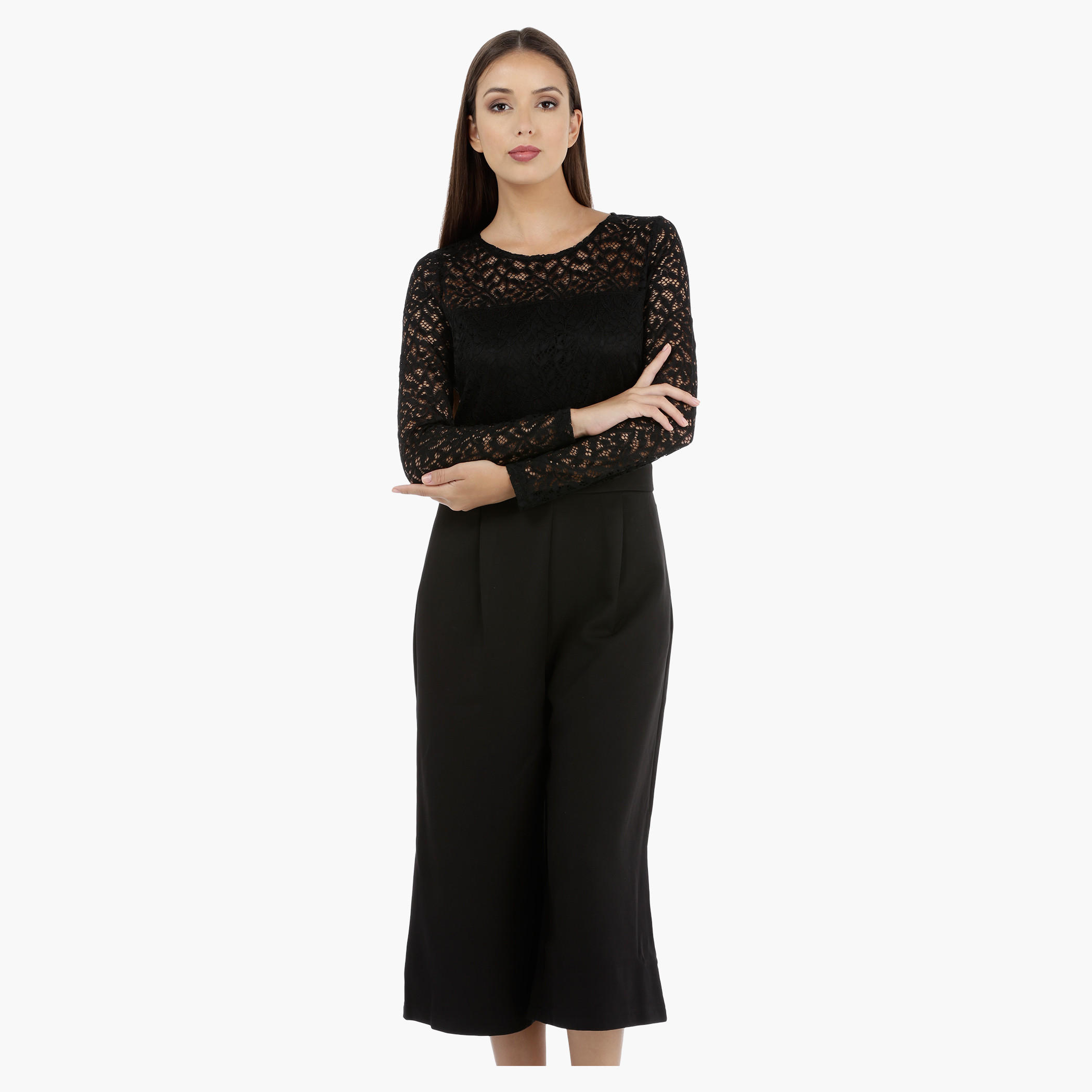 Layered Lace Culotte Jumpsuit-women-clothing-jumpsuits-image-1