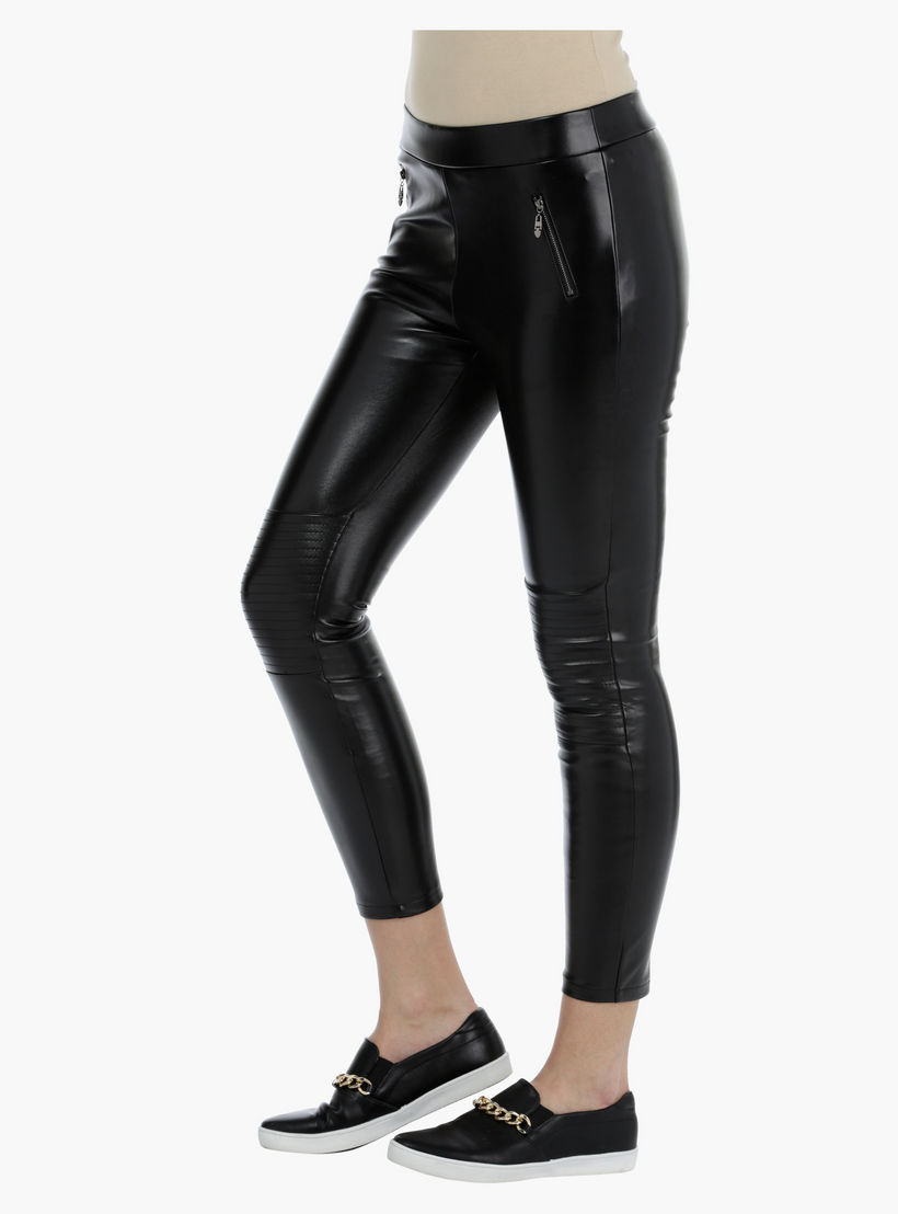 PU Leggings with Zip Pockets-women-clothing-bottoms-leggings-image-3