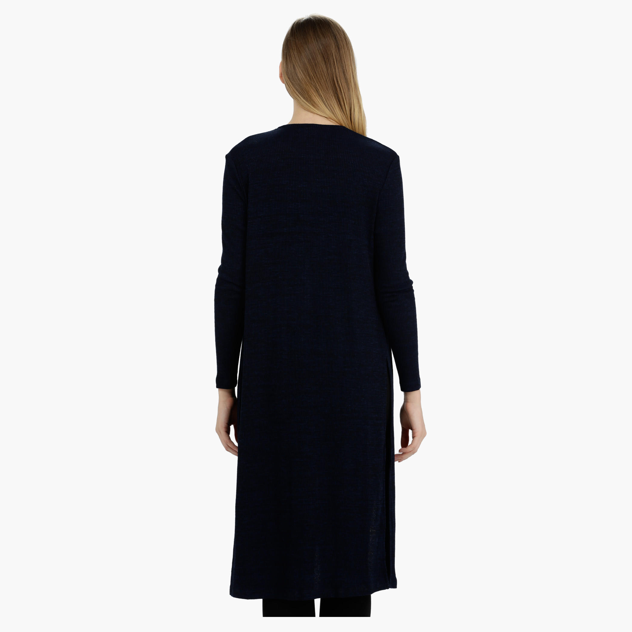 Knitted Longline Shrug-women-winterwear-cardigansandjumpers-cardigans-image-2