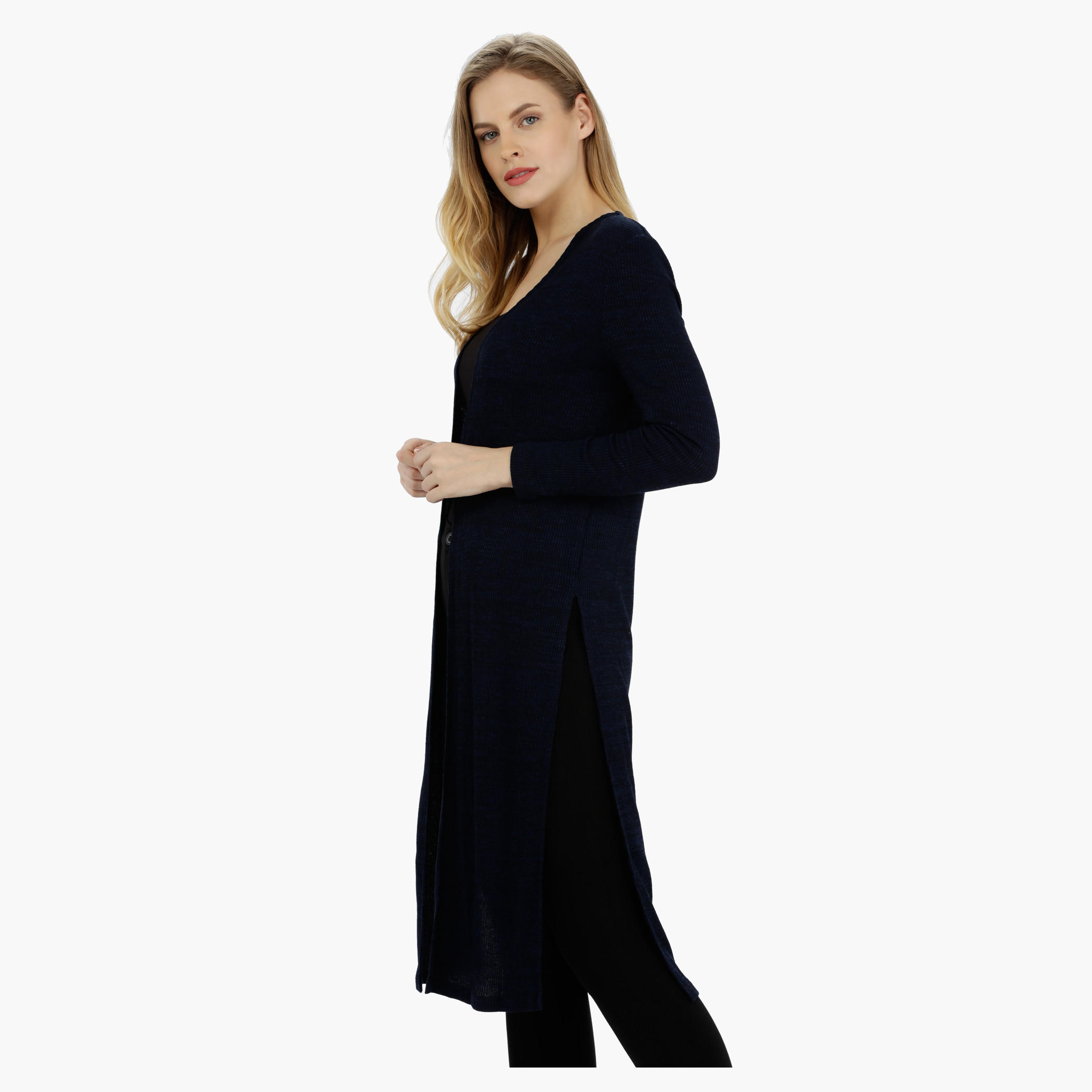 Knitted Longline Shrug-women-winterwear-cardigansandjumpers-cardigans-image-3